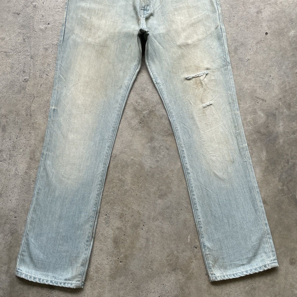 Gap Vintage The Gap Rusty Sick Jeans Faded Denim Pants W34x32 Size US 34 / EU 50 - 3 Thumbnail