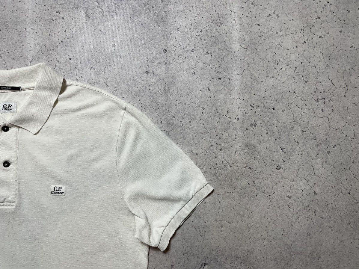 C.P. Company Vintage Polo Shirt C.P Company White Casual Size US XL / EU 56 / 4 - 3 Thumbnail
