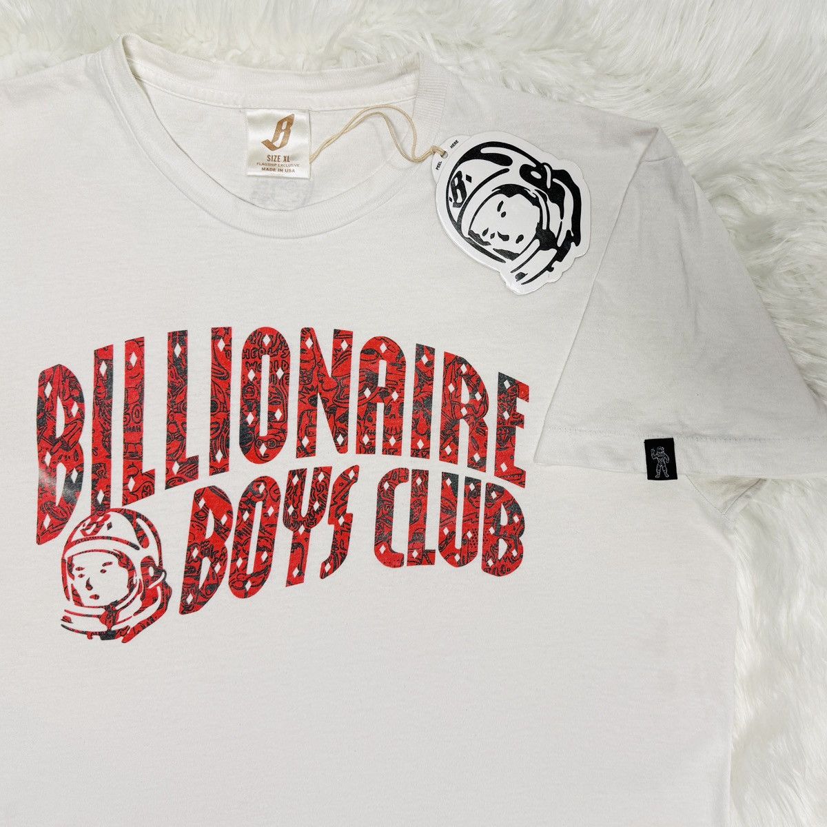 Billionaire Boys Club × Hebru Brantley Hebru Brantley x Billionaire Boys Club Fly Boy Logo T-Shirt Size US XL / EU 56 / 4 - 1 Thumbnail