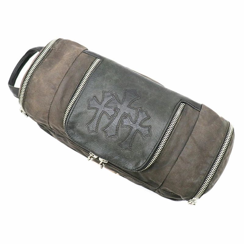 Chrome Hearts Chrome Hearts Dagger Zip Toiletry Duffle Bag Size ONE SIZE - 3 Thumbnail