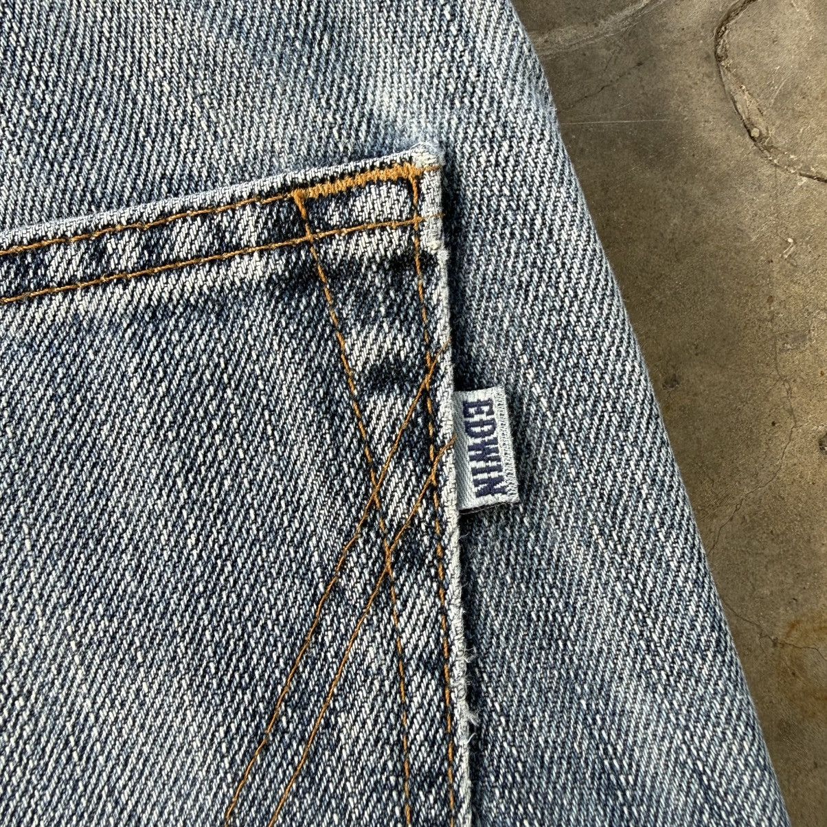 Edwin W32 Vintage Edwin Faded Denim Jean Pants Size US 32 / EU 48 - 10 Thumbnail