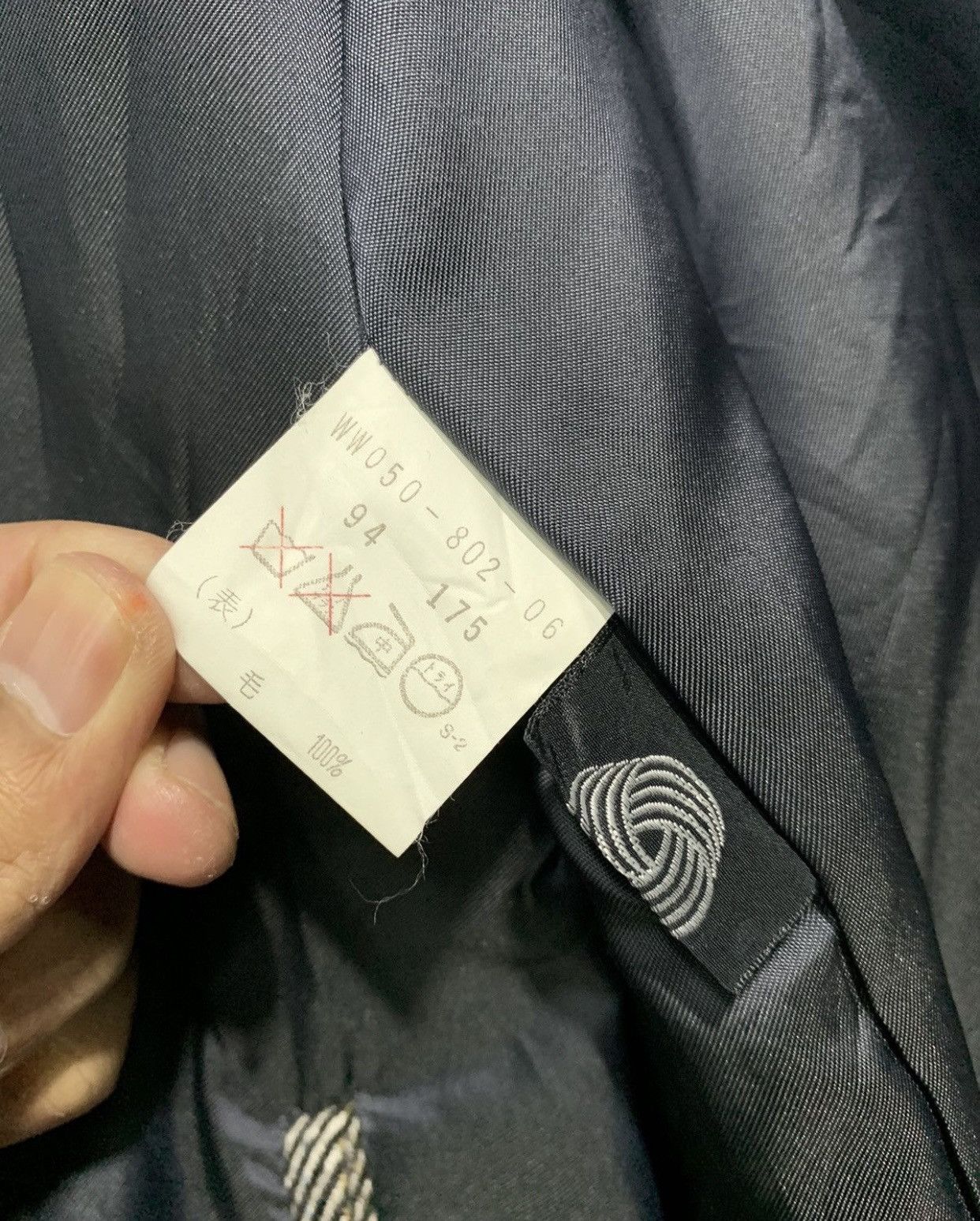 Burberry × Burberry Prorsum 🔥VTG BURBERRY WOOL HBT OVERCOATS JACKET Size US M / EU 48-50 / 2 - 9 Thumbnail