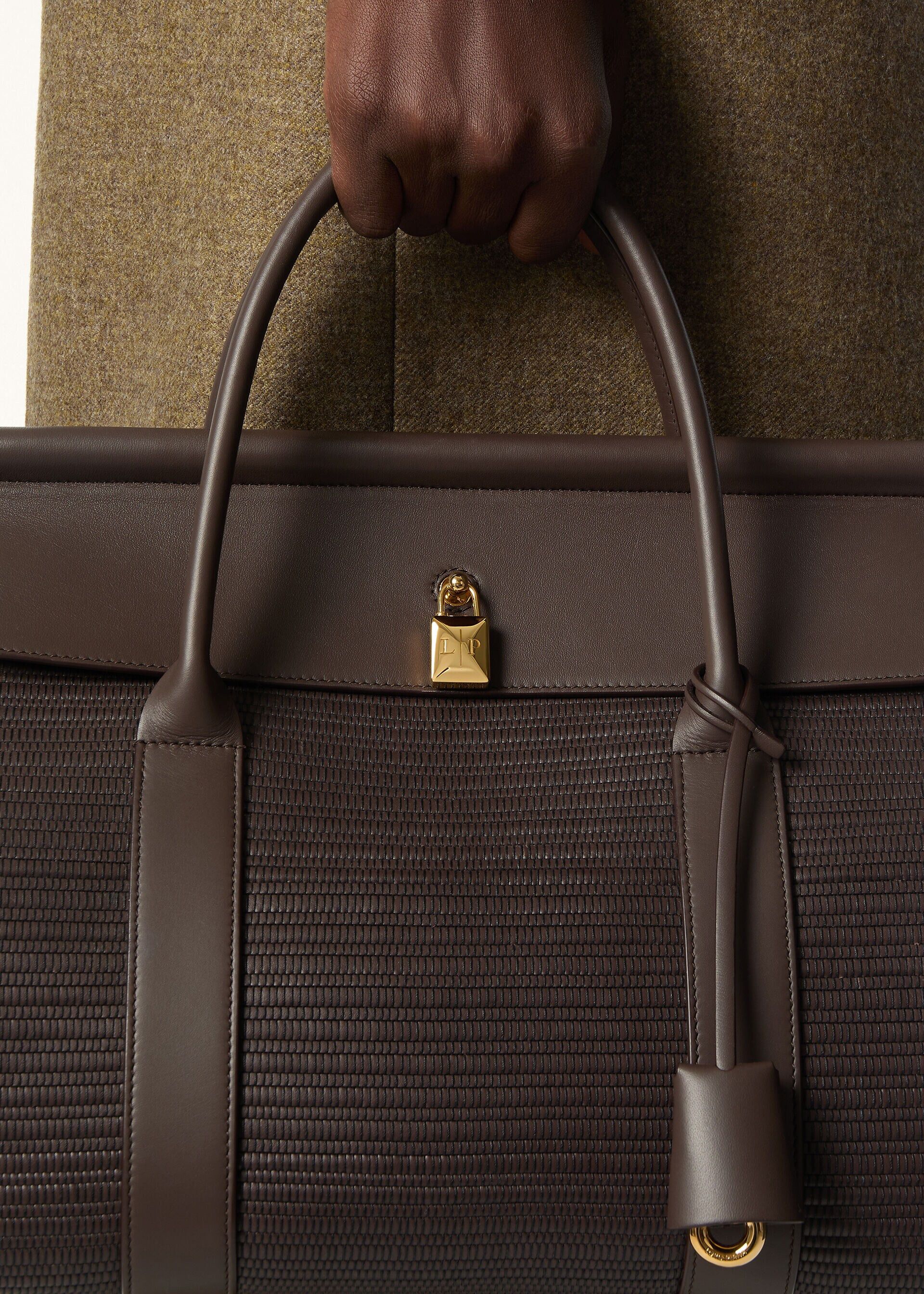 Loro Piana os11x0426 FAQ8908 Size: OS / L32 LoomTote Bag Pecora Nera Size ONE SIZE - 4 Thumbnail