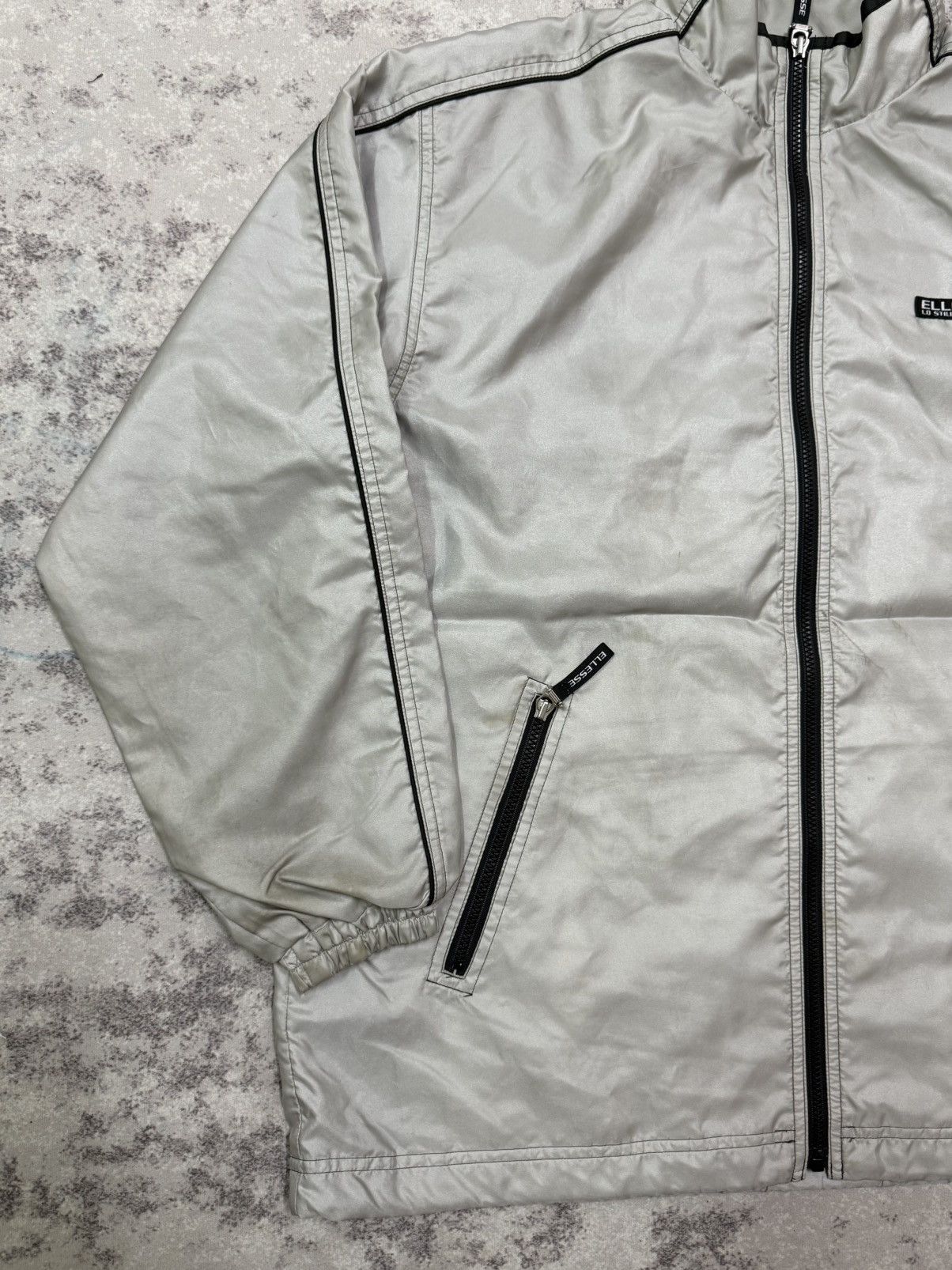 Ellesse Vintage Ellesse Ladies SmallLogo Double Breasted Windbreaker Size L / US 10 / IT 46 - 4 Thumbnail