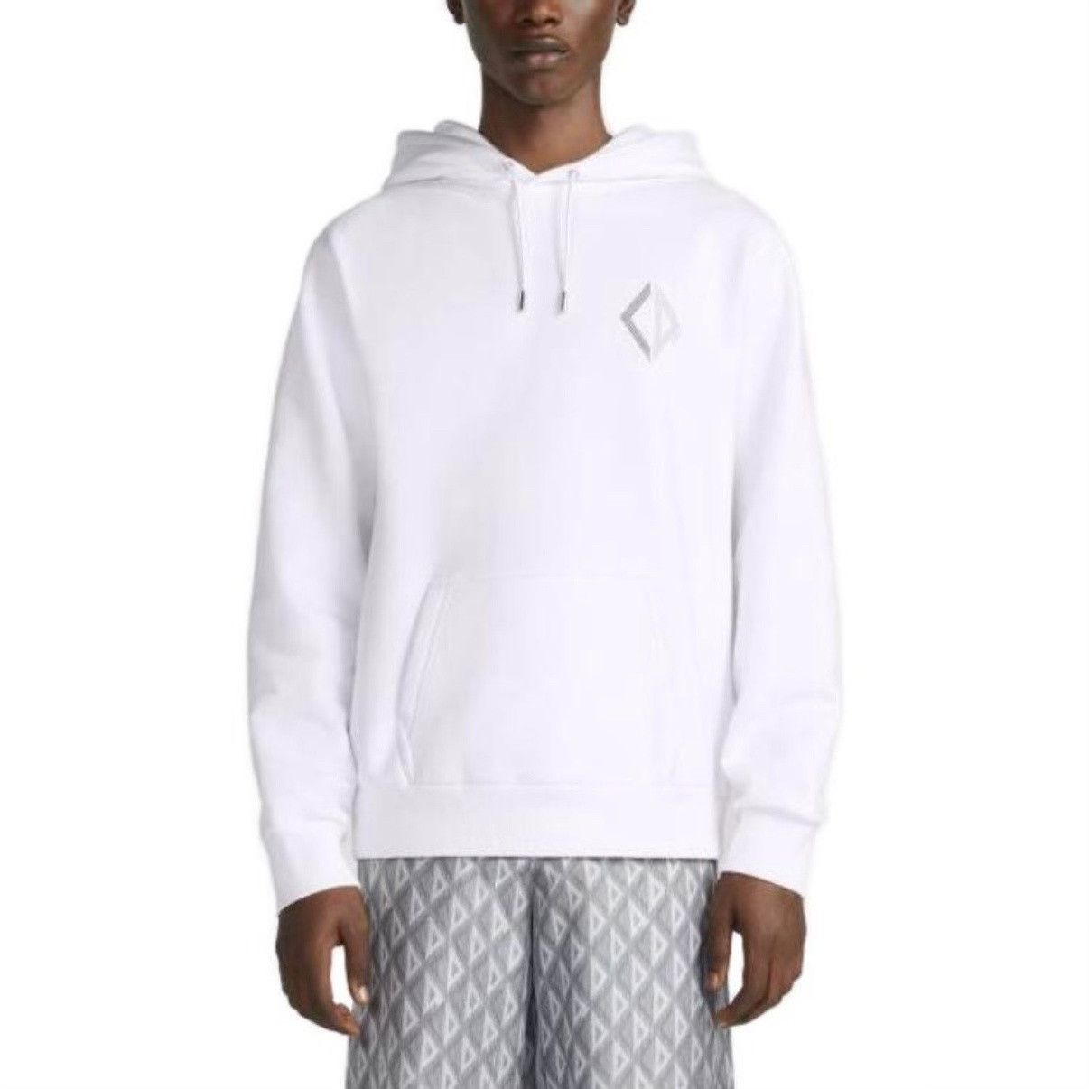 Dior Dior White CD Logo Hoodie S Size US S / EU 44-46 / 1 - 6 Thumbnail