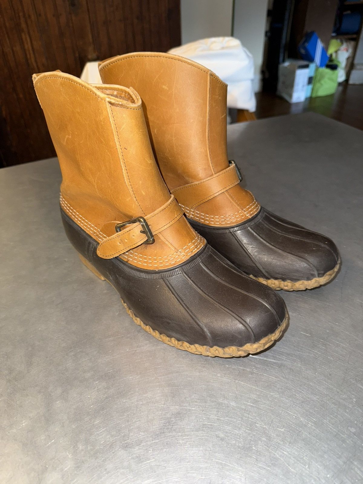 L.L. Bean L.L. Bean Maine Hunting Shoe (Bean Boot), Size 10M Size US 10 / EU 43 - 10 Thumbnail