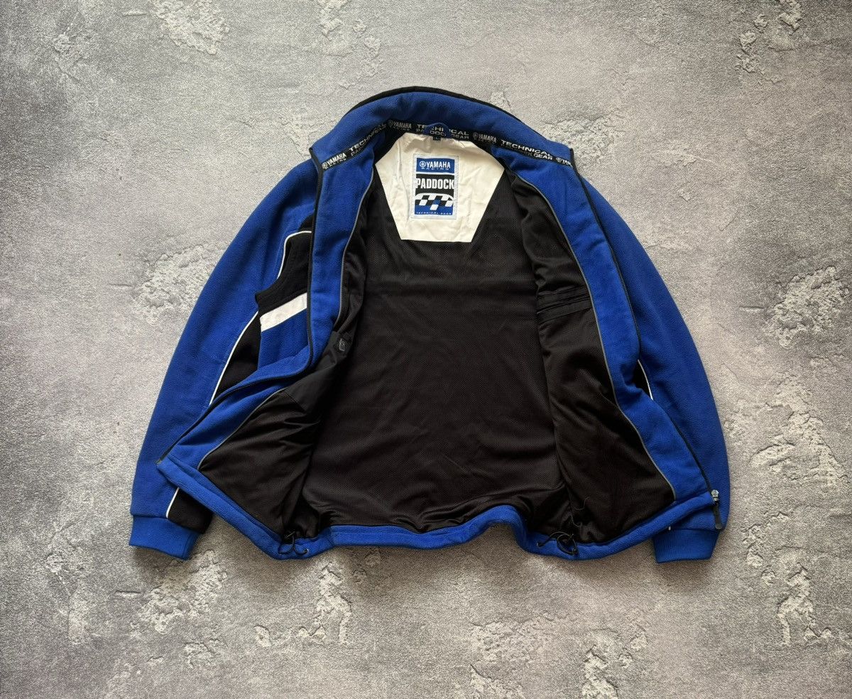Vintage × Yamaha Yamaha L blue fleece jacket bomber zip big logo Size US L / EU 52-54 / 3 - 21 Thumbnail