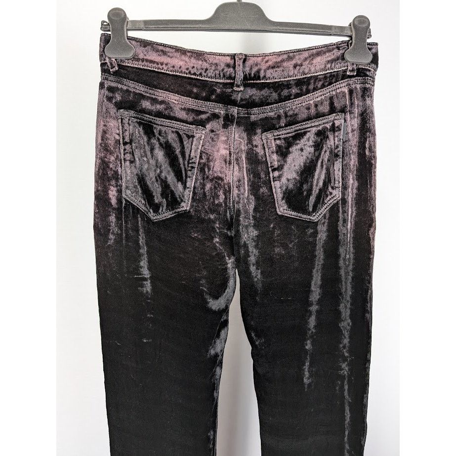 Saint Laurent Paris o1rshd1 Skinny 5 Pockets Pants Devore Pelo Black Light Beach Size US 30 / EU 46 - 12 Thumbnail