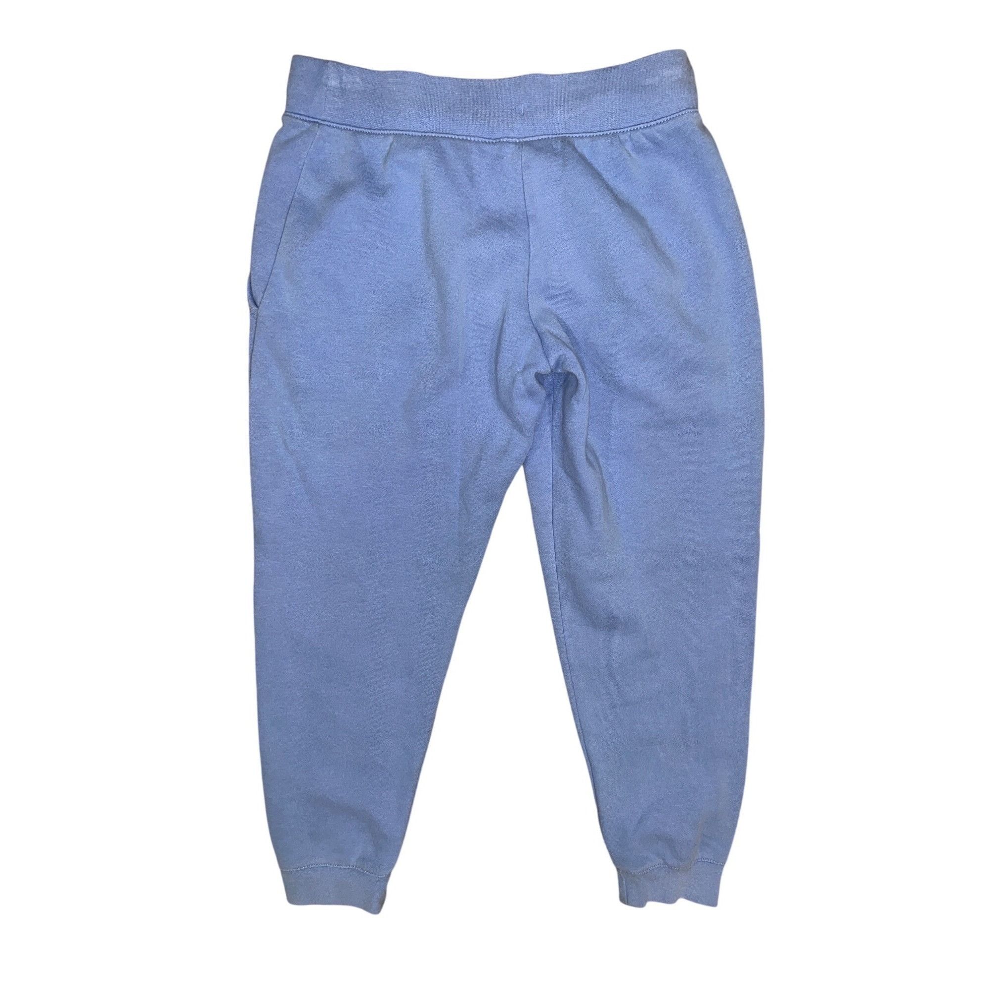 Nike Nike jr Girls Blue Jogger Sweatpants L Standard Fit Cotton B Size 28" / US 6 / IT 42 - 6 Thumbnail