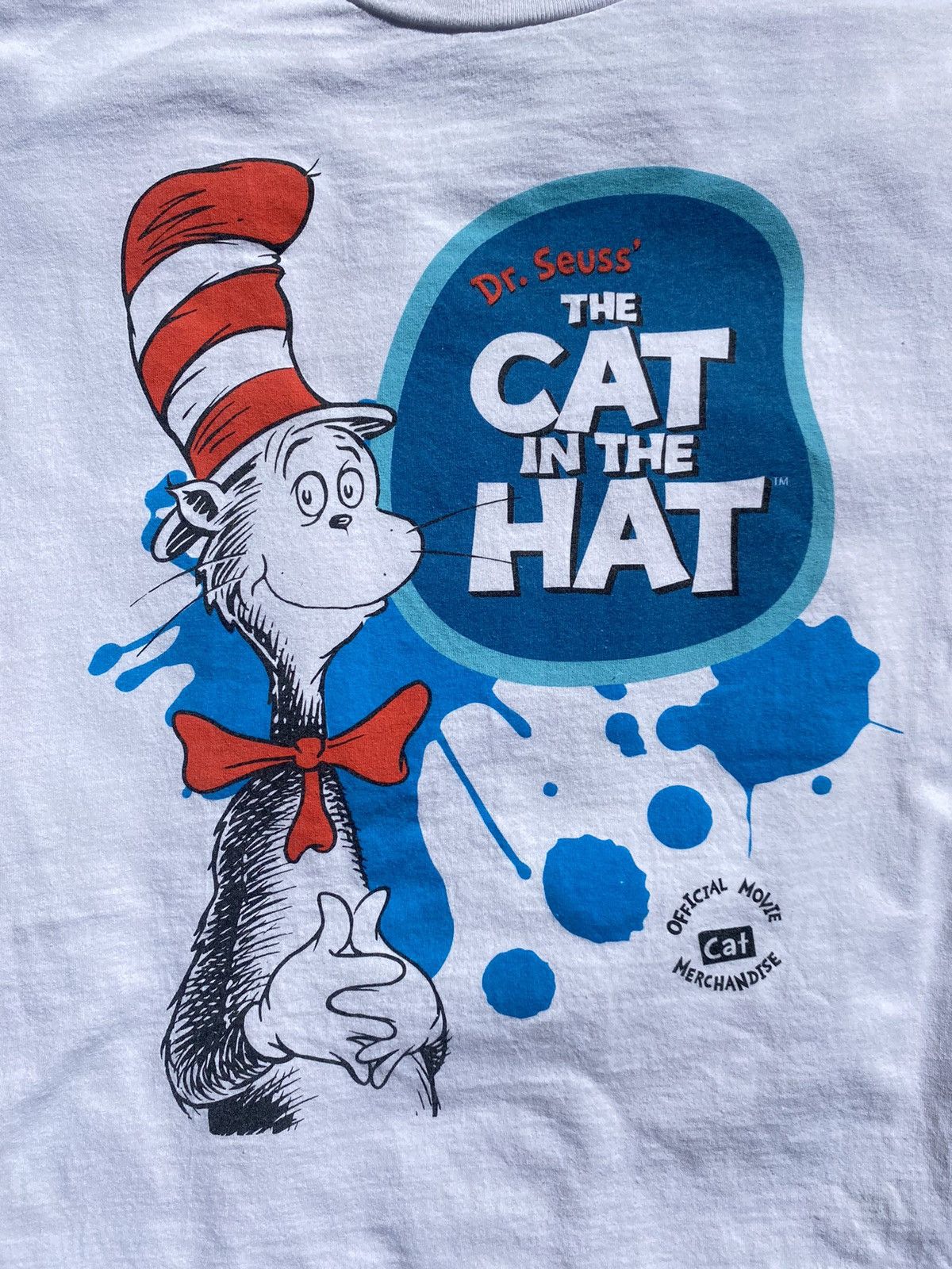 Vintage VINTAGE Dr. Seuss ‘Cat In The Hat’ Movie Tee Size US L / EU 52-54 / 3 - 2 Thumbnail