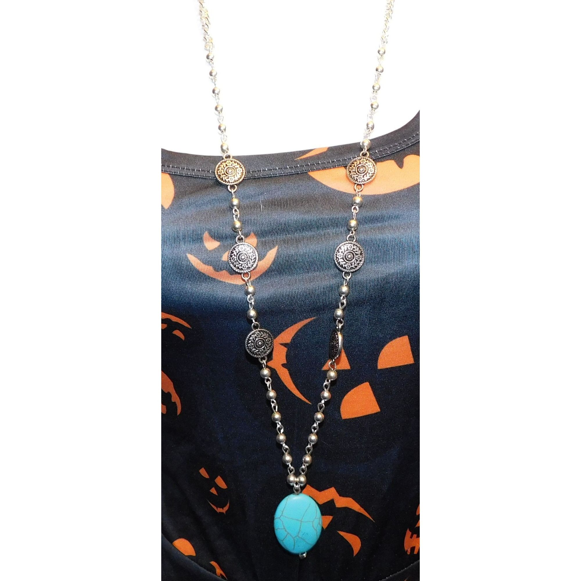 Other Turquoise Bohemian Necklace Size ONE SIZE - 3 Thumbnail