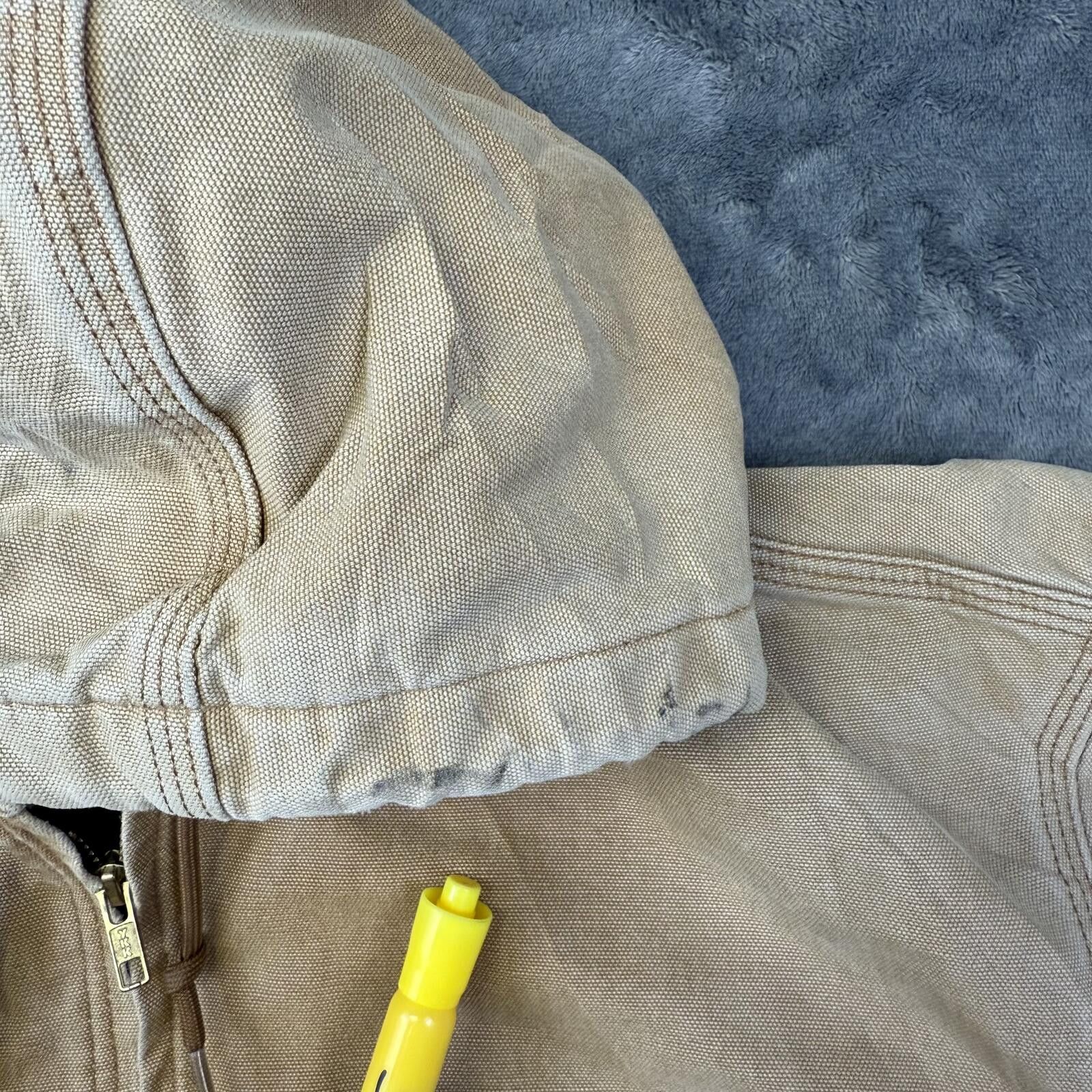 Carhartt Carhartt Style Duck Canvas Hooded Jacket Size US XL / EU 56 / 4 - 8 Thumbnail