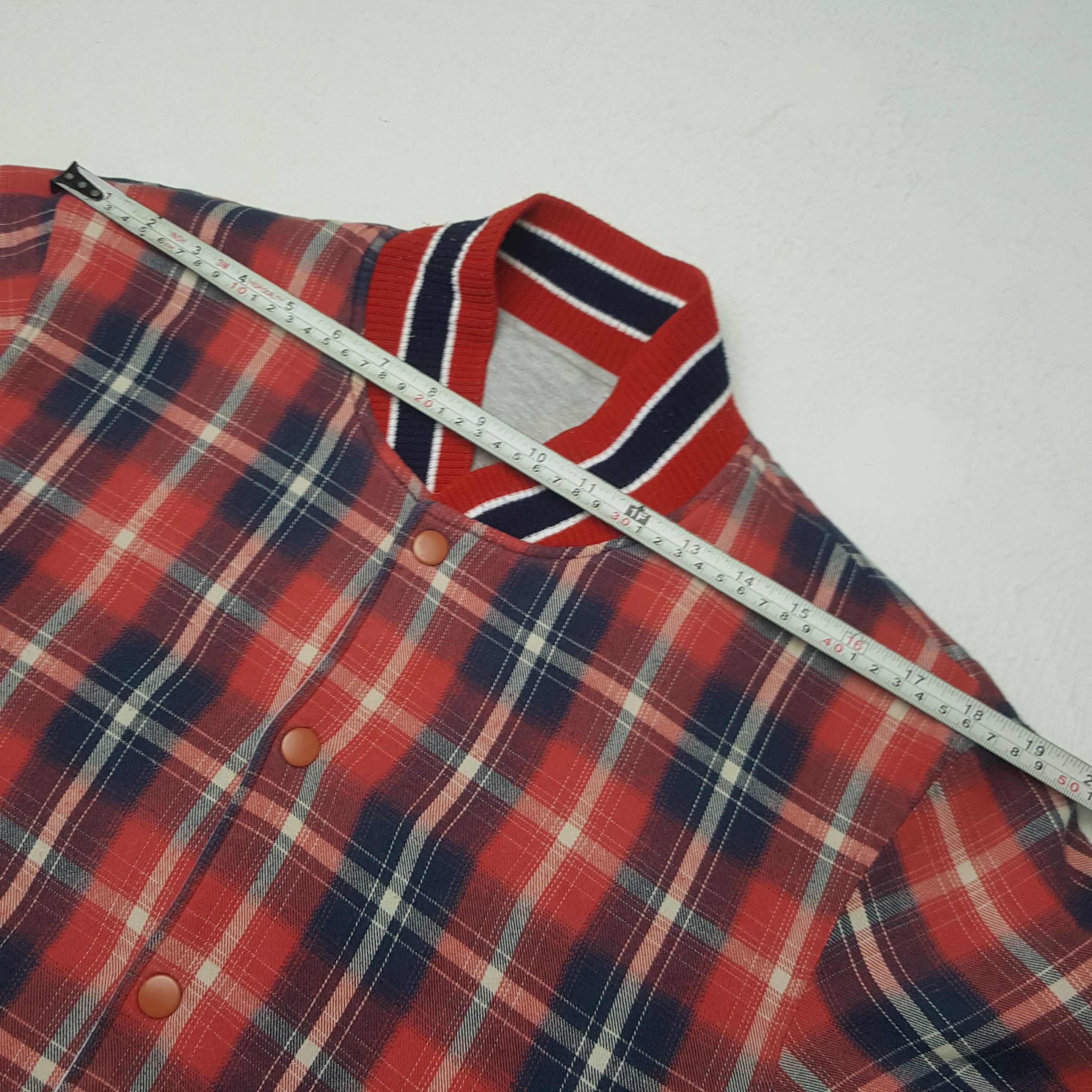 Dickies × Vintage Vintage Dickies Wool Custom Skull Reversible Bomber Jacket Size US M / EU 48-50 / 2 - 9 Thumbnail