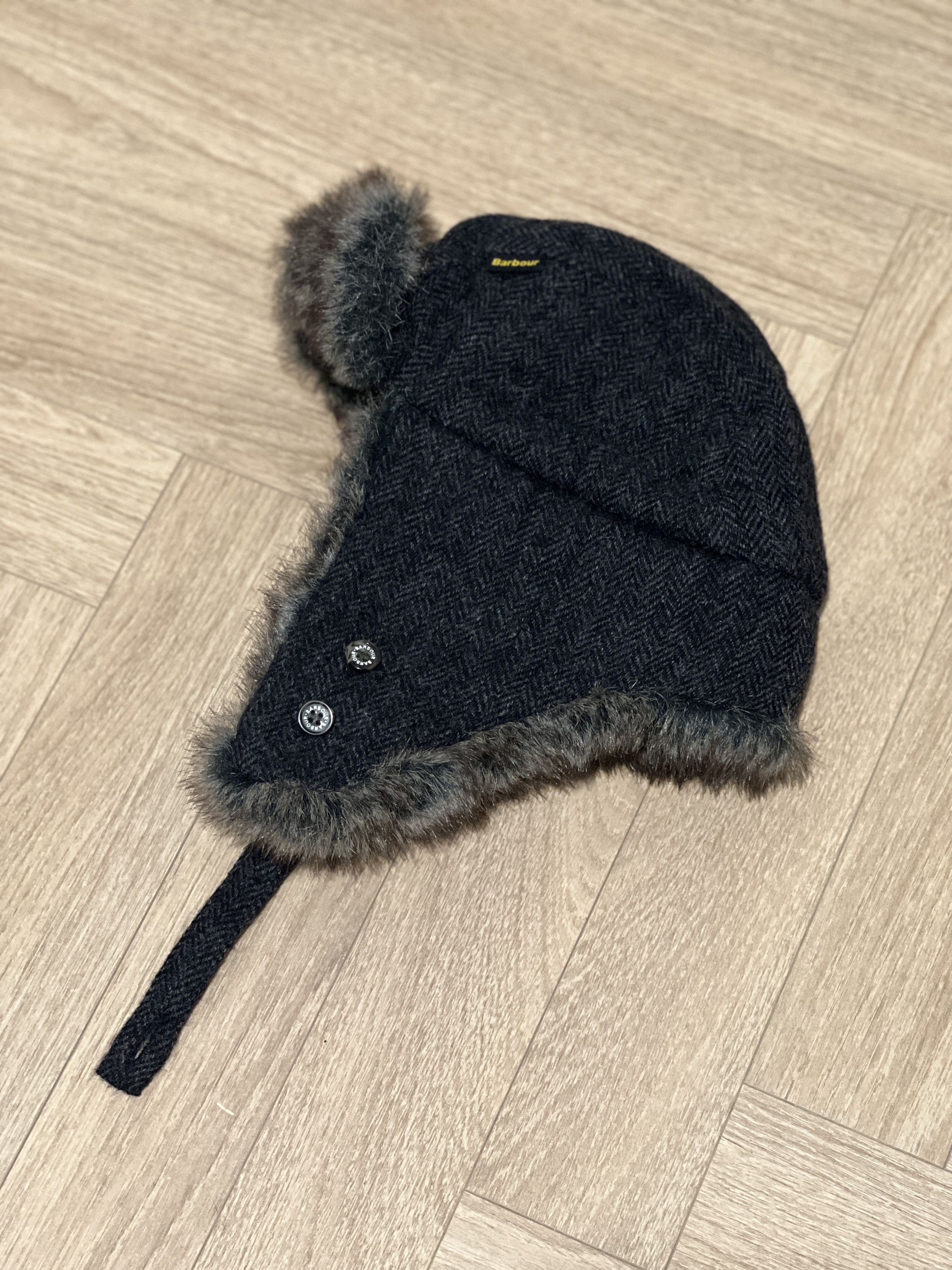 Barbour Trapper Hat Aviator Barbour Earflap Warm Winter Size ONE SIZE - 6 Thumbnail