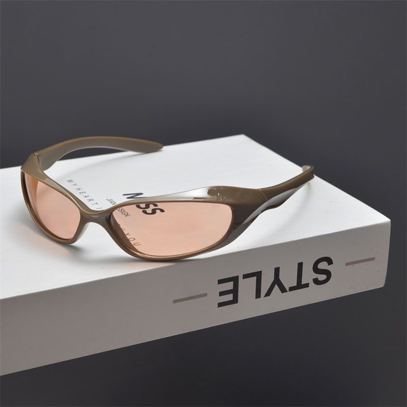 VIBE New Trend Street ins style custom avant-garde sunglasses Size ONE SIZE - 4 Thumbnail