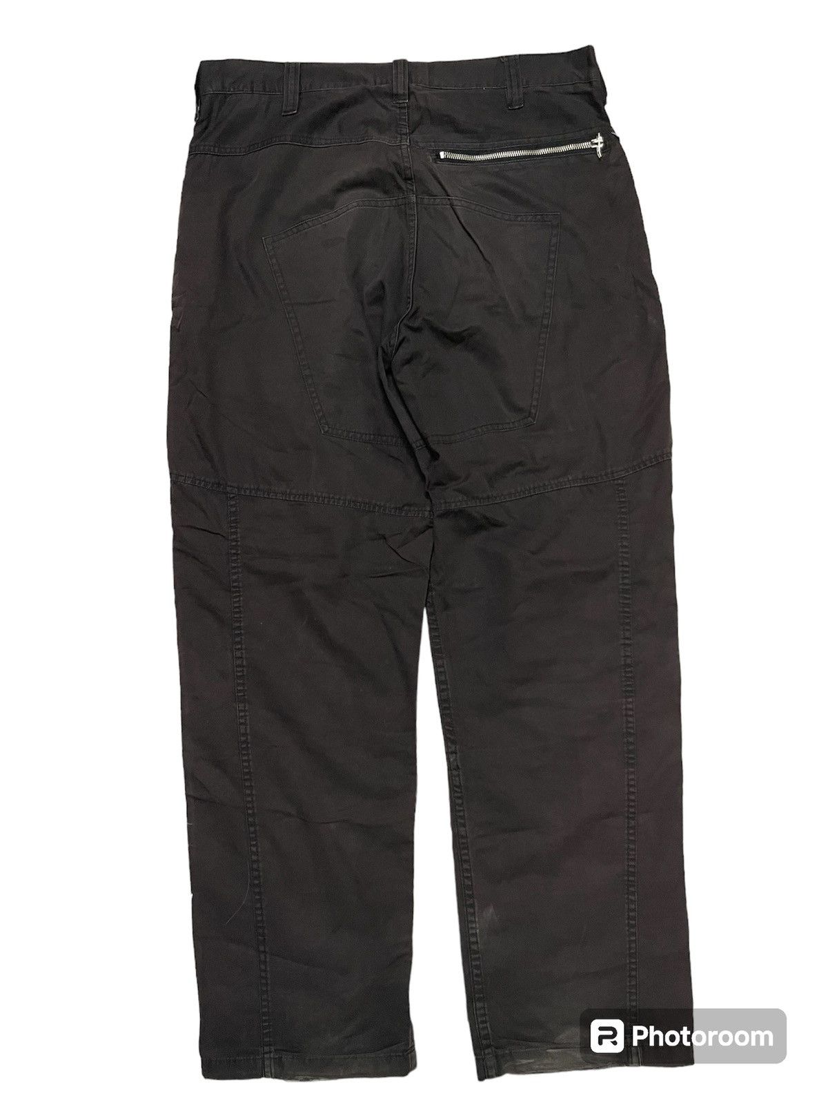 Stussy 90s STUSSY DOUBLE KNEE BAGGY PANT SUN FADED STYLE Size US 33 - 2 Thumbnail