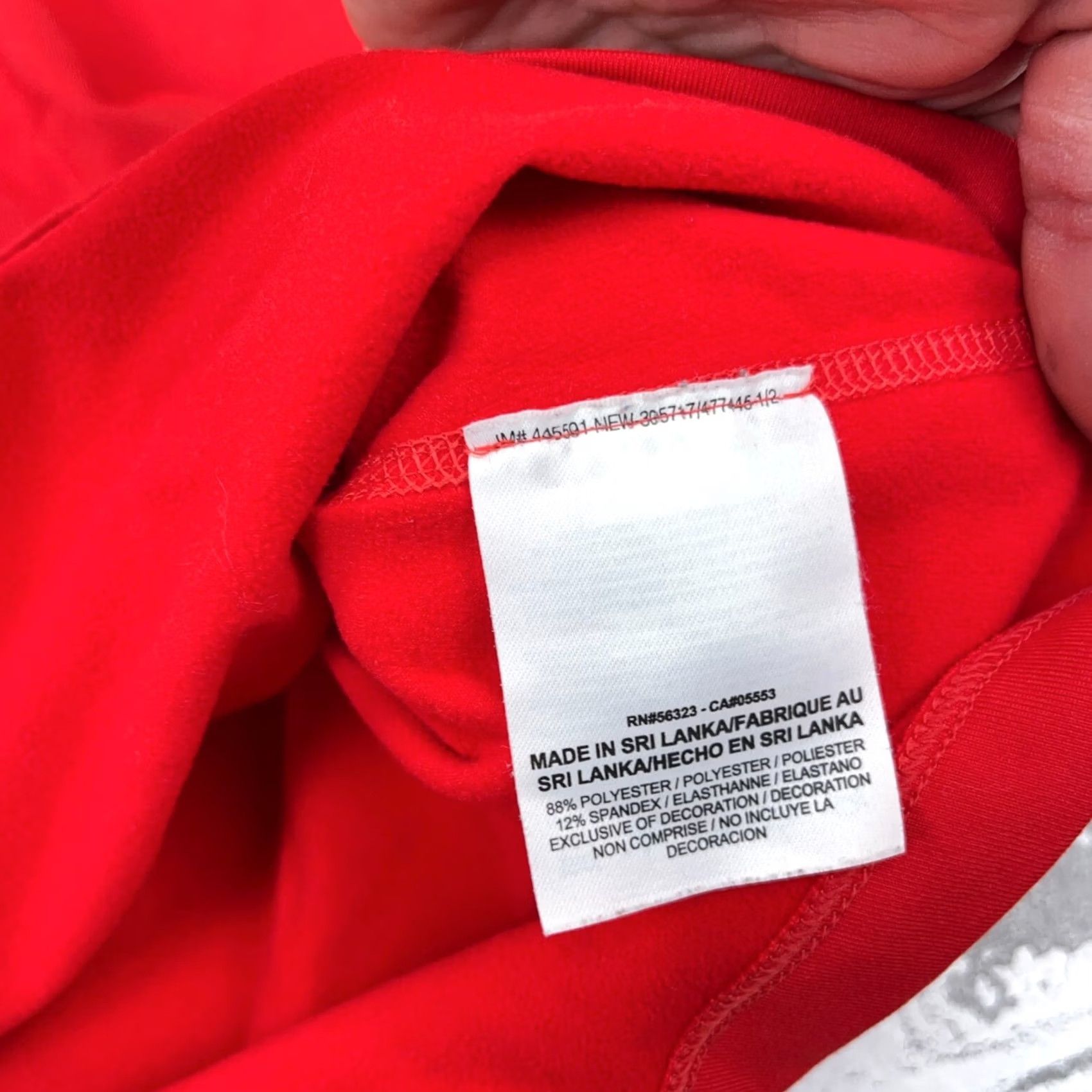 Nike Nike Shirt Womens L Red Pro Sweatshirt Women Pullover Half Zip Sweater Dri Fit Run Thin Size L / US 10 / IT 46 - 7 Thumbnail
