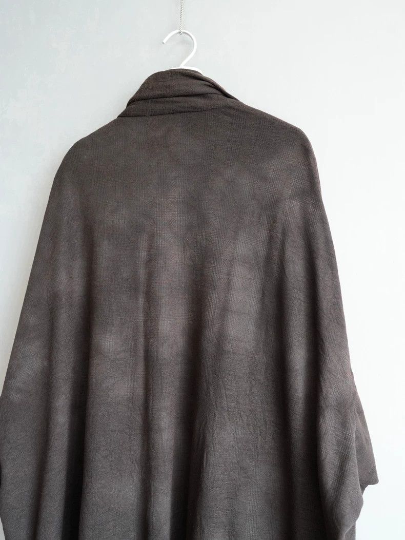 Yohji Yamamoto Yohji Yamamoto21 AW Dyed Scarf Coat 2503-Nextarrow Size US L / EU 52-54 / 3 - 6 Thumbnail