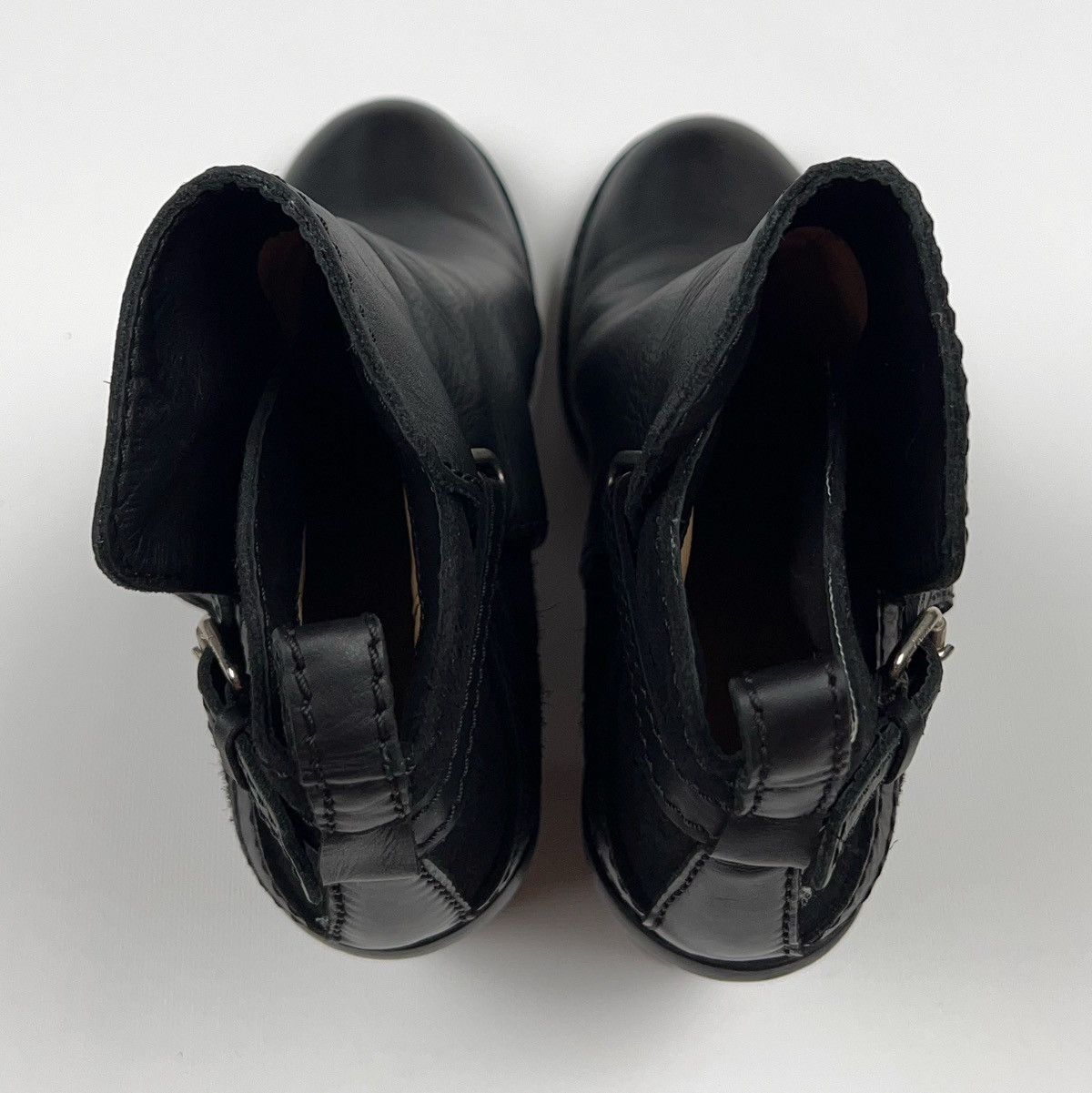 Acne Studios Acne Studios Black Leather Ankle Boots Shoes Size US 10 / IT 40 - 9 Thumbnail