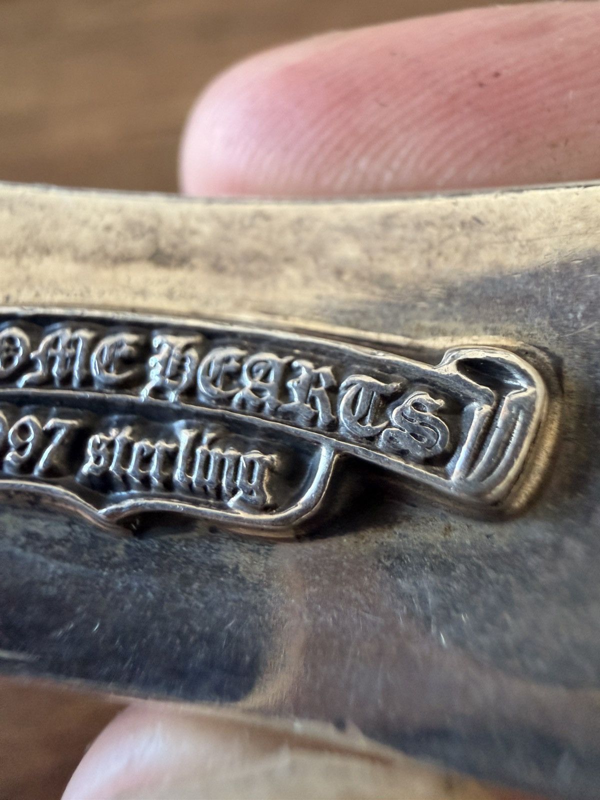 Chrome Hearts Chrome Hearts Cuban Bracelet 100% Authentic RARE Floral Size ONE SIZE - 7 Thumbnail