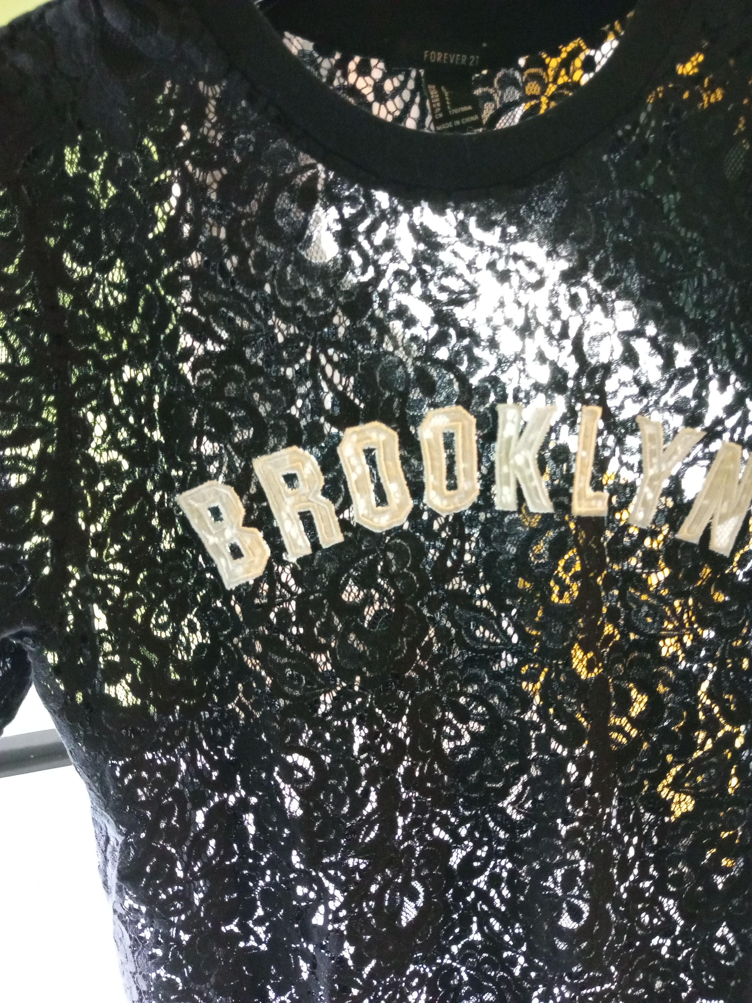 Forever 21 × Japanese Brand " Cut Wash Tag" FOREVER 21 Brocade Gothic Style T Shirt Size L / US 10 / IT 46 - 14 Thumbnail