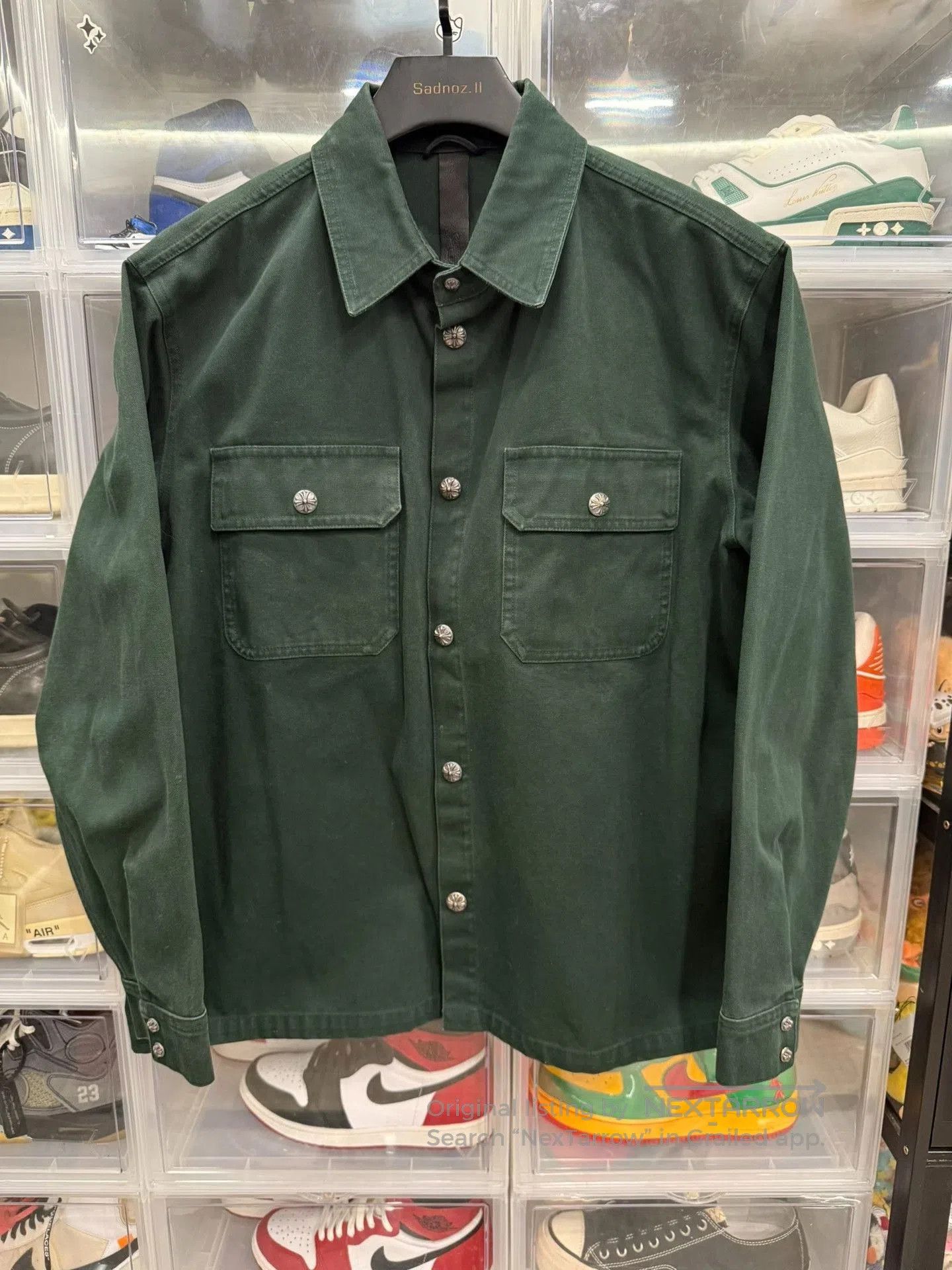 Chrome Hearts Chrome Hearts JVP Limited Workdog Shirt Jacket. Size US XL / EU 56 / 4 - 1 Thumbnail