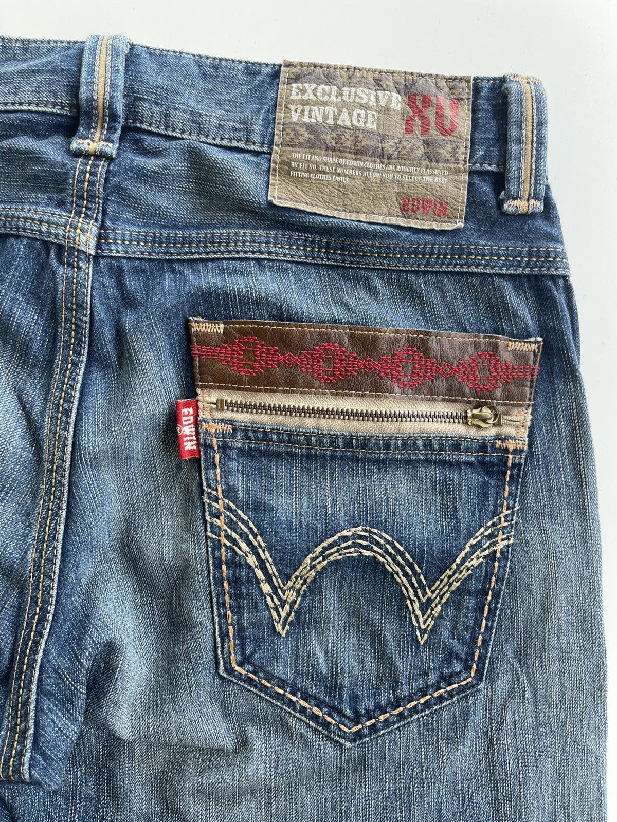 Edwin Vintage Edwin Distressed Denim Size US 32 / EU 48 - 6 Thumbnail