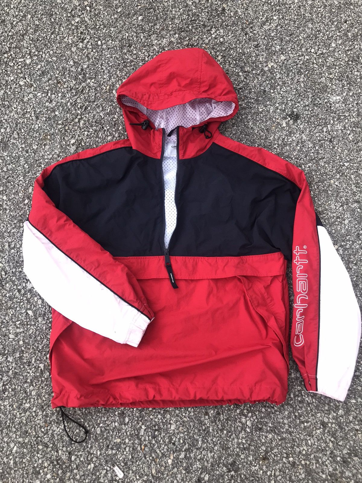 Carhartt × Carhartt Wip × Japanese Brand Carhatt Half zipper hoodie jacket 🧥 Size US M / EU 48-50 / 2 - 1 Thumbnail