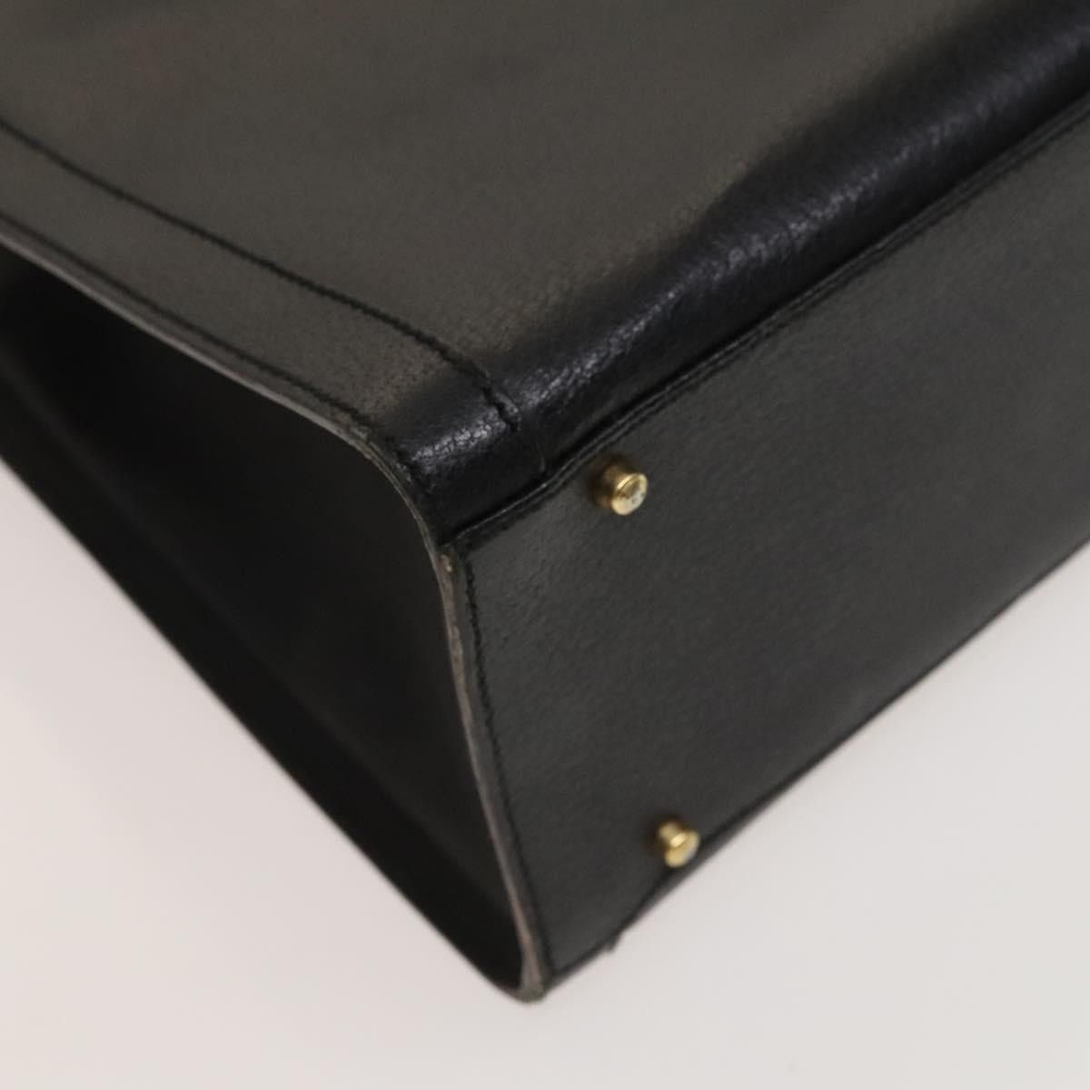 Gucci GUCCI Bamboo Hand Bag Leather Black Gold 002 1095 002 1095 Size ONE SIZE - 13 Thumbnail