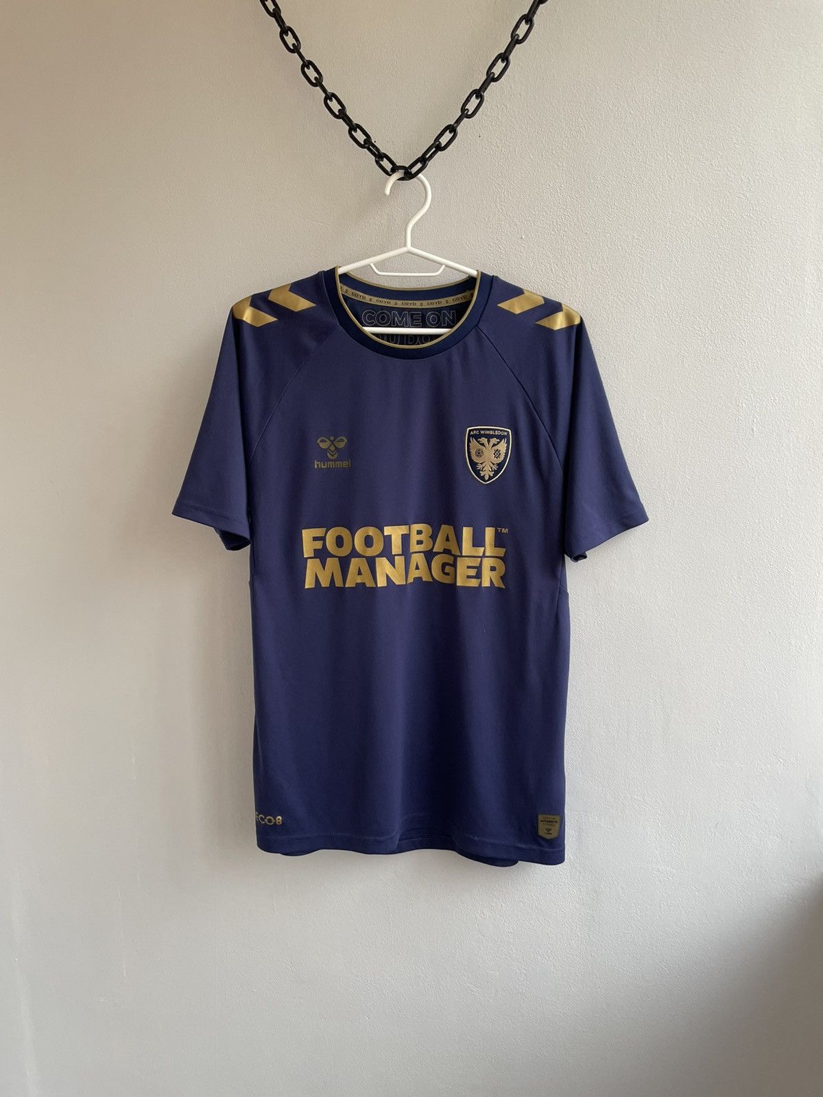 Vintage AFC Wimbledon 2022 2023 Football Soccer Jersey Shirt Hummel Size US M / EU 48-50 / 2 - 1 Thumbnail