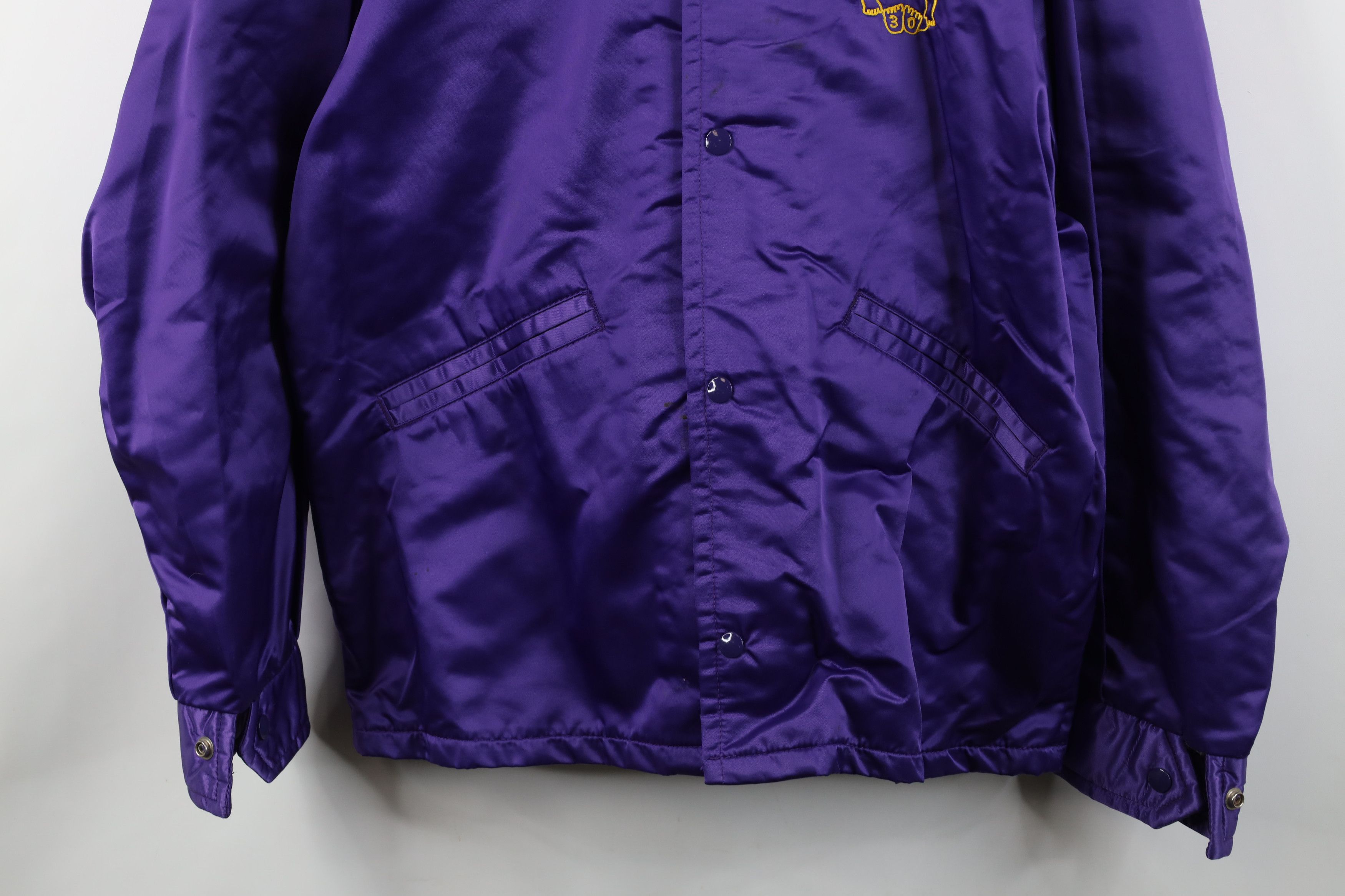 Vintage Vintage 70s Royal Order of Jesters New York Satin Jacket USA Size US M / EU 48-50 / 2 - 3 Thumbnail