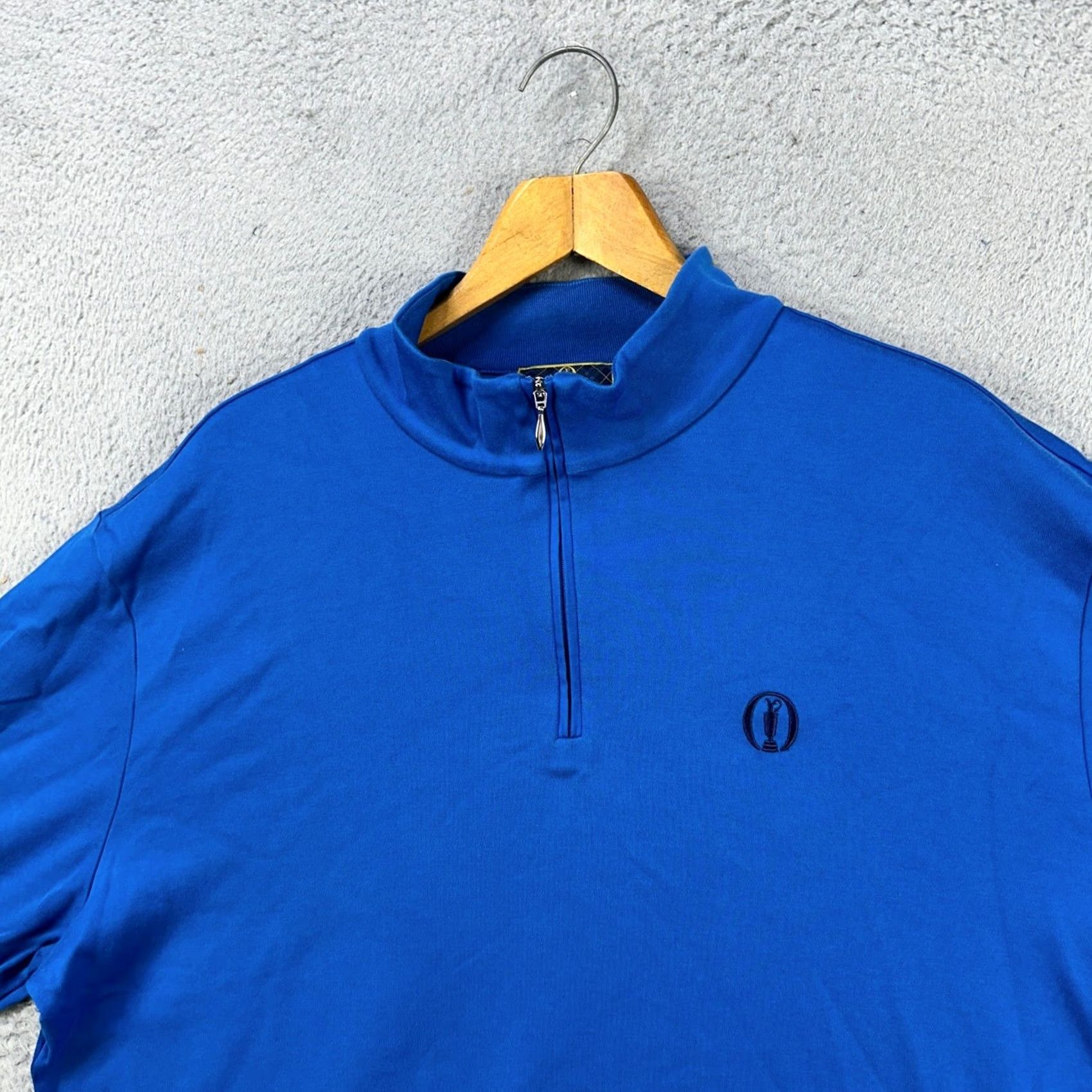 Vintage St Andrews The Tartan Collection Sweatshirt Pullover Mens 2XL Blue Quarter Zip Size US XXL / EU 58 / 5 - 6 Thumbnail