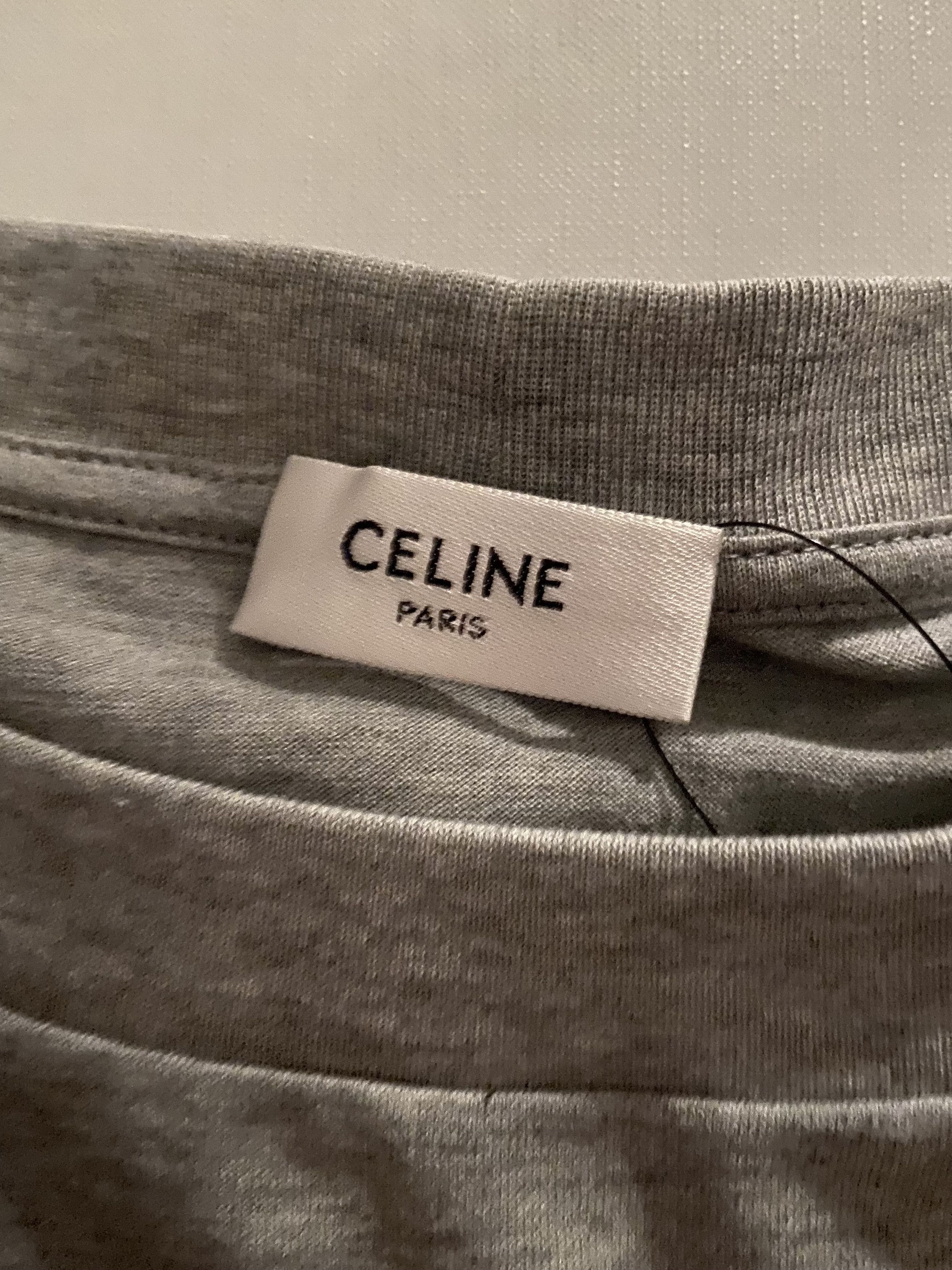 Celine New Celine US Flag Oversized T-Shirt Size US L / EU 52-54 / 3 - 5 Thumbnail