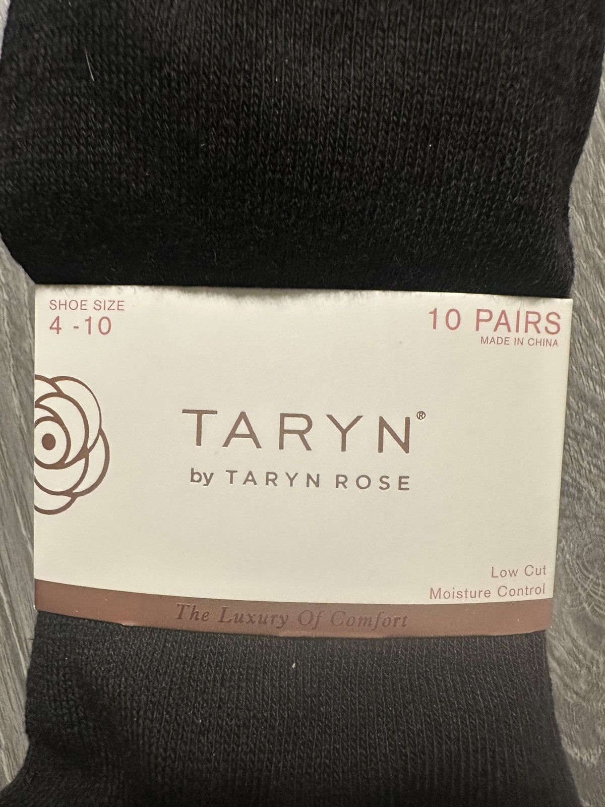 Other Taryn Rose Women’s Low Cut Black Socks Size ONE SIZE - 2 Thumbnail