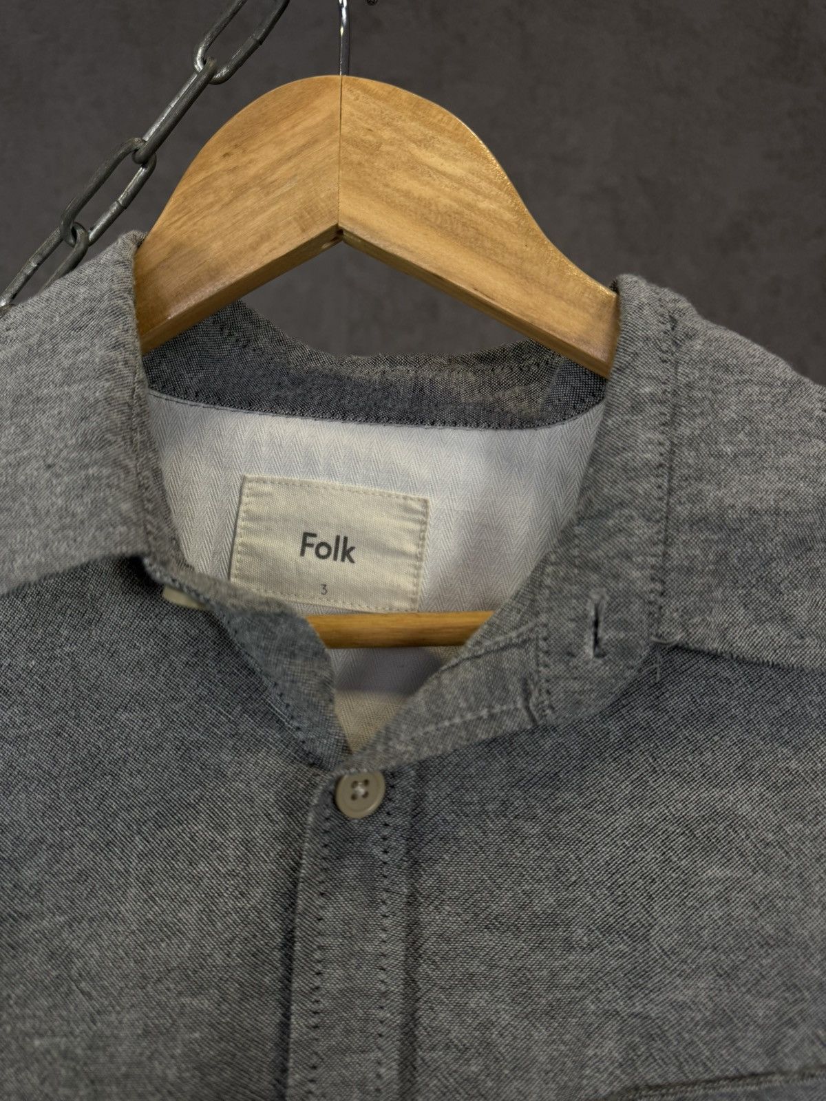 Folk Folk designer pocket shirt Size US M / EU 48-50 / 2 - 3 Thumbnail