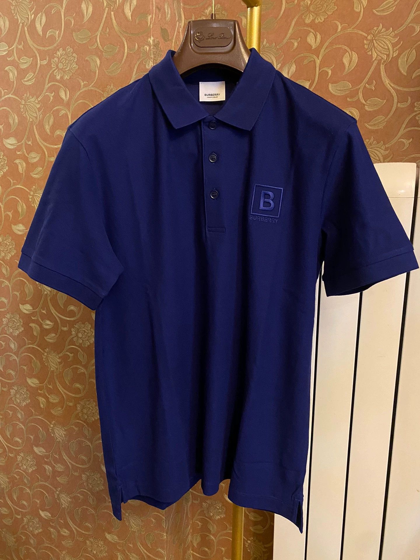 Burberry BURBERRY Deep Blue Polo Shirt M Size US M / EU 48-50 / 2 - 1 Thumbnail