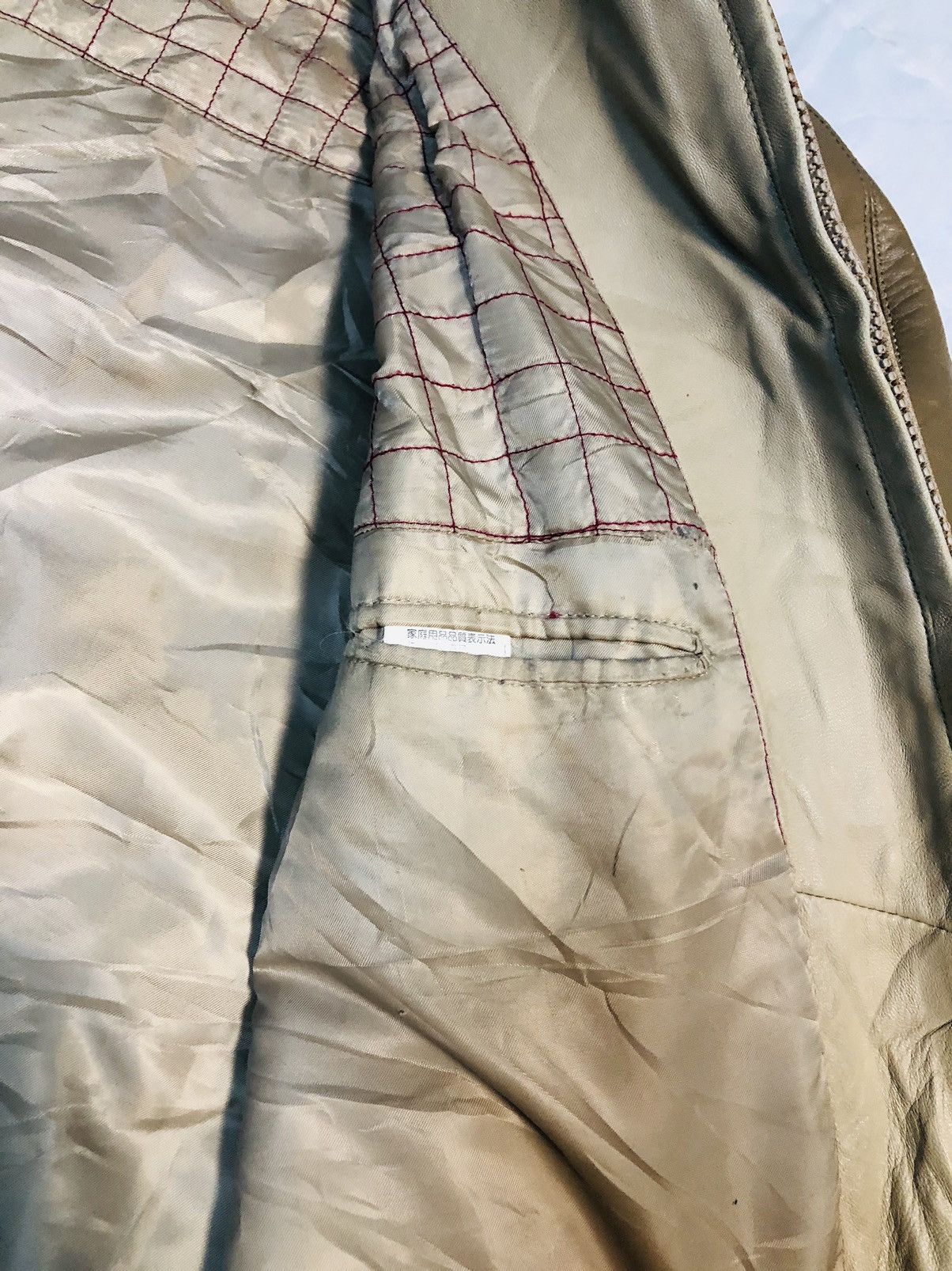 Balmain × Vintage Balmain Leather Jacket Zippered (11) Size US XXL / EU 58 / 5 - 10 Thumbnail