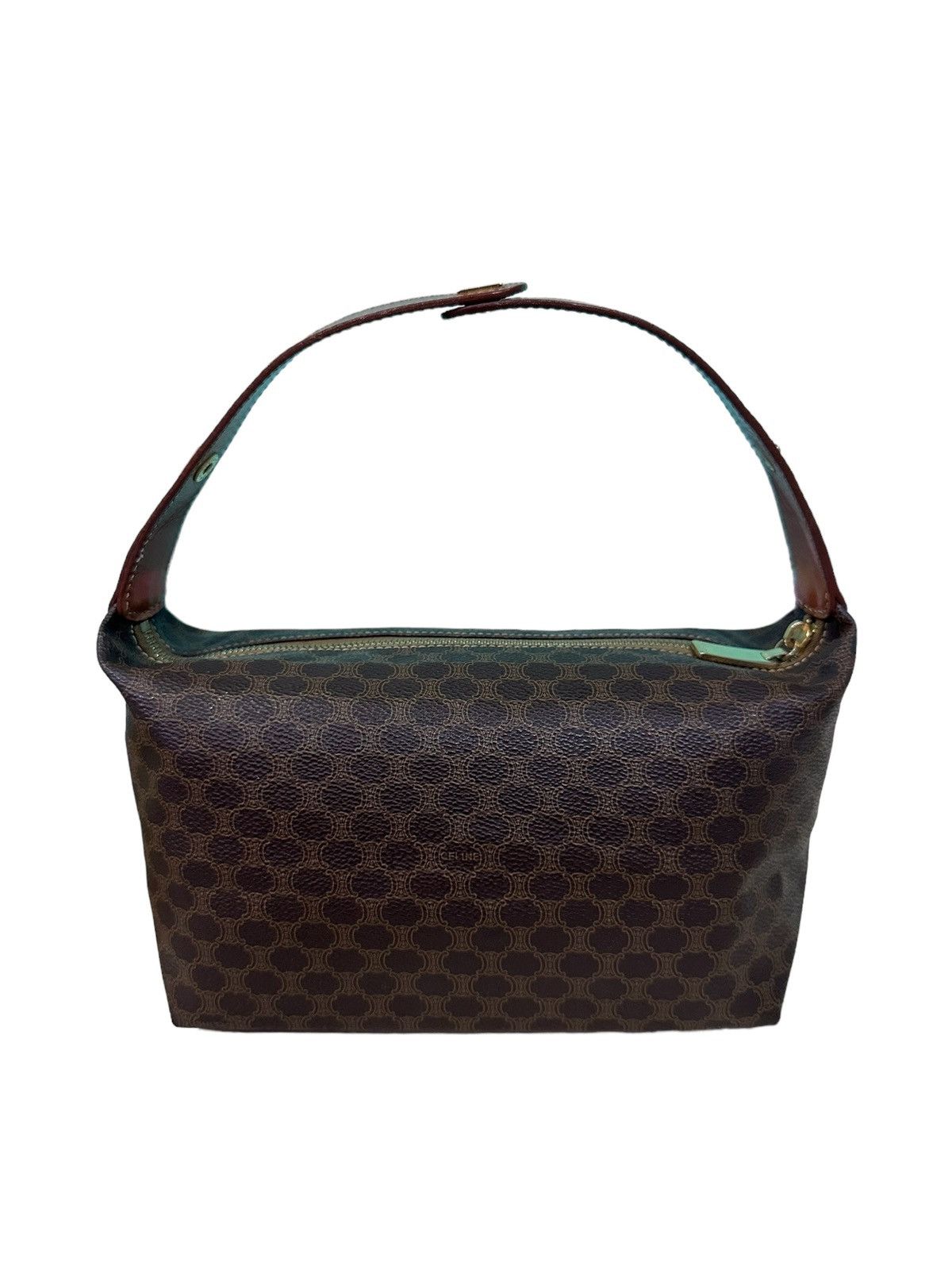 Celine AUTHENTIC CELINE MACADAM VANITY HAND/SHOULDER BAG Size ONE SIZE - 3 Thumbnail