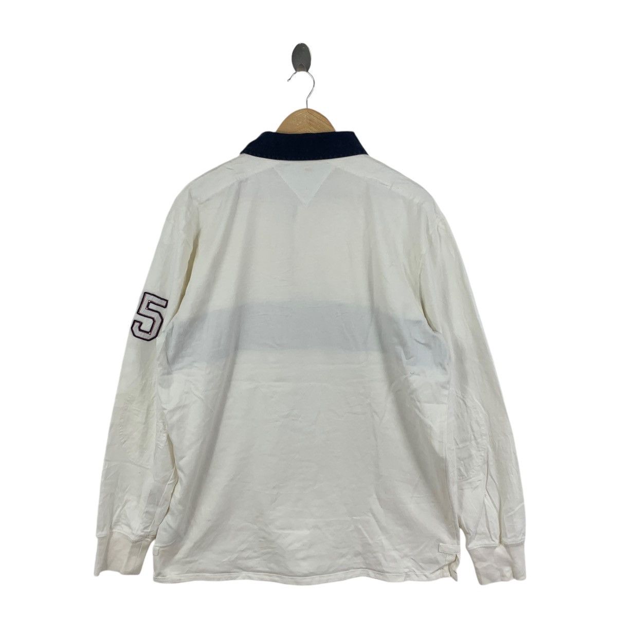 Tommy Hilfiger Vintage TOMMY HILFIGER SAILING GEAR Rugby Polo Tee Shirt Size US XL / EU 56 / 4 - 6 Thumbnail