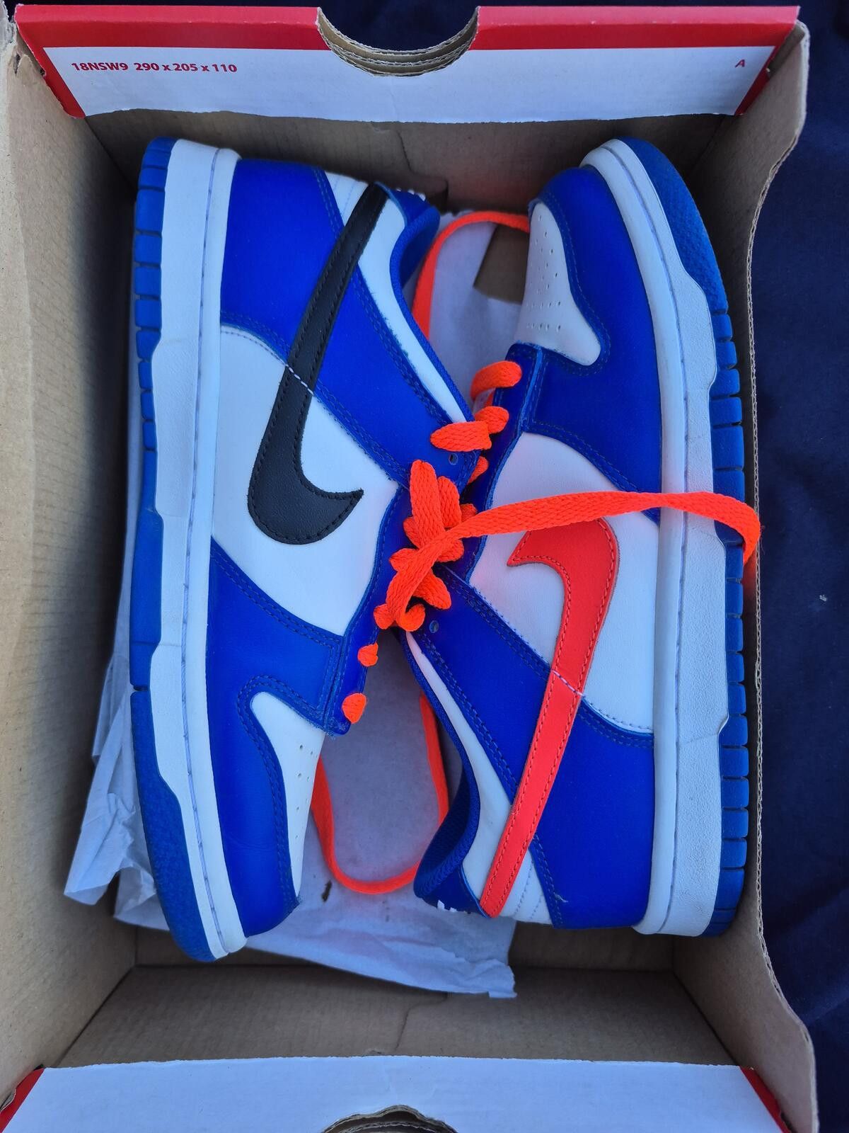 Nike Nike Dunk Lows White/ Bright Crimson Size 5.5Y -Super Clean! Size US 5.5 / EU 38 - 1 Thumbnail