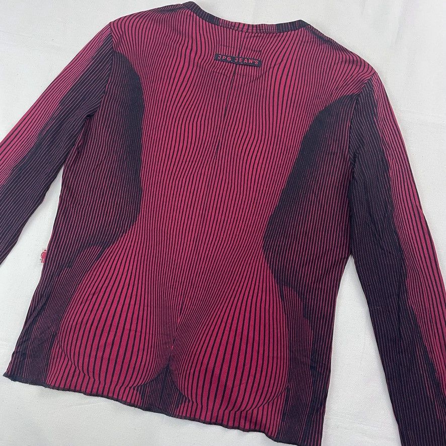Jean Paul Gaultier AW2001 Jean Paul Gaultier Muscle Trompe L´Oeil Top Vintage Size XL / US 12-14 / IT 48-50 - 5 Thumbnail