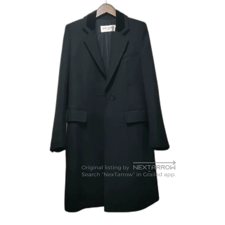 Saint Laurent Paris Saint Laurent 2014FW Le Smoking Wool Coat. Size US L / EU 52-54 / 3 - 1 Thumbnail