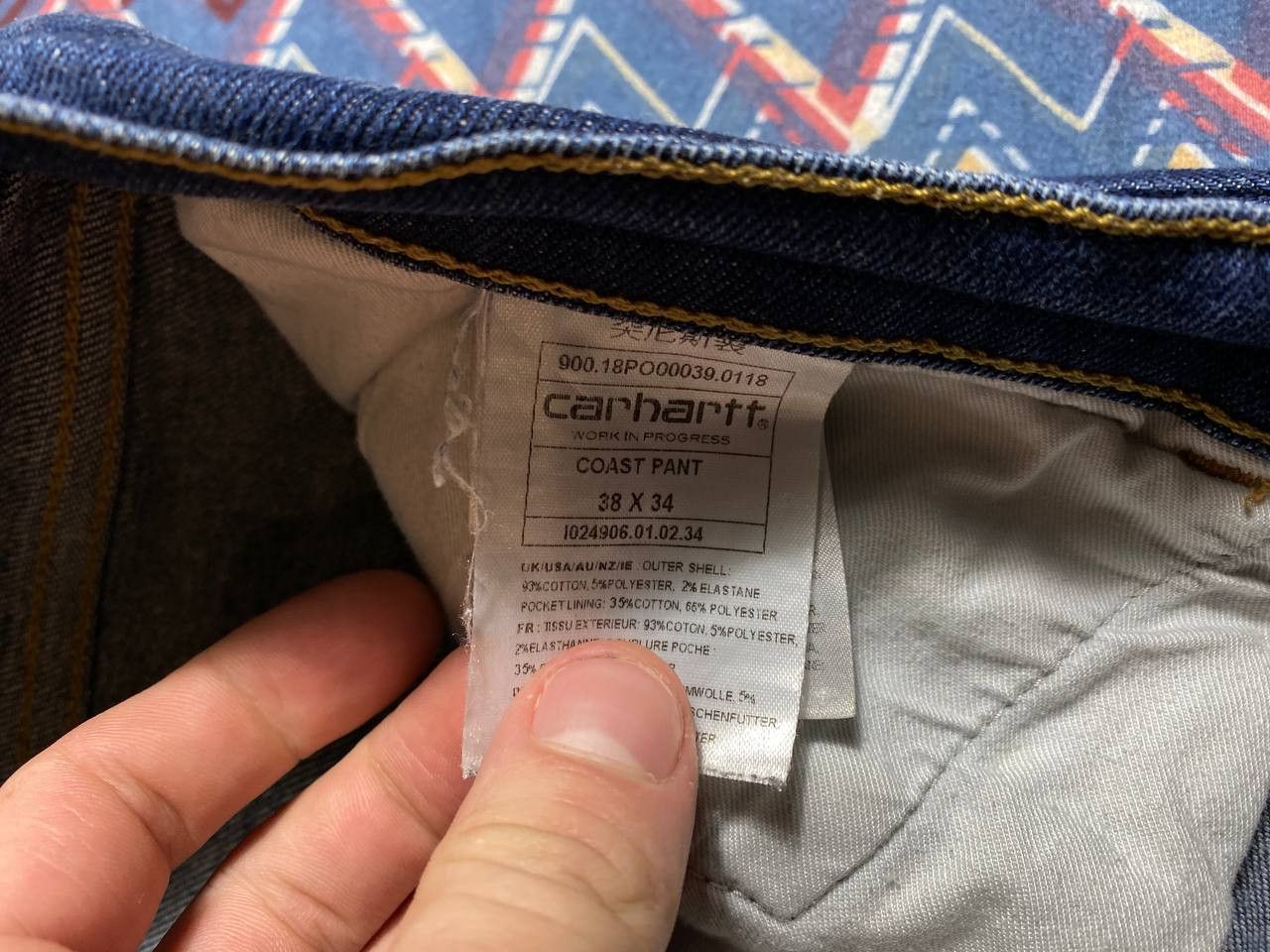 Carhartt Vintage Carhartt Wip Denim Jeans Size US 38 / EU 54 - 3 Thumbnail