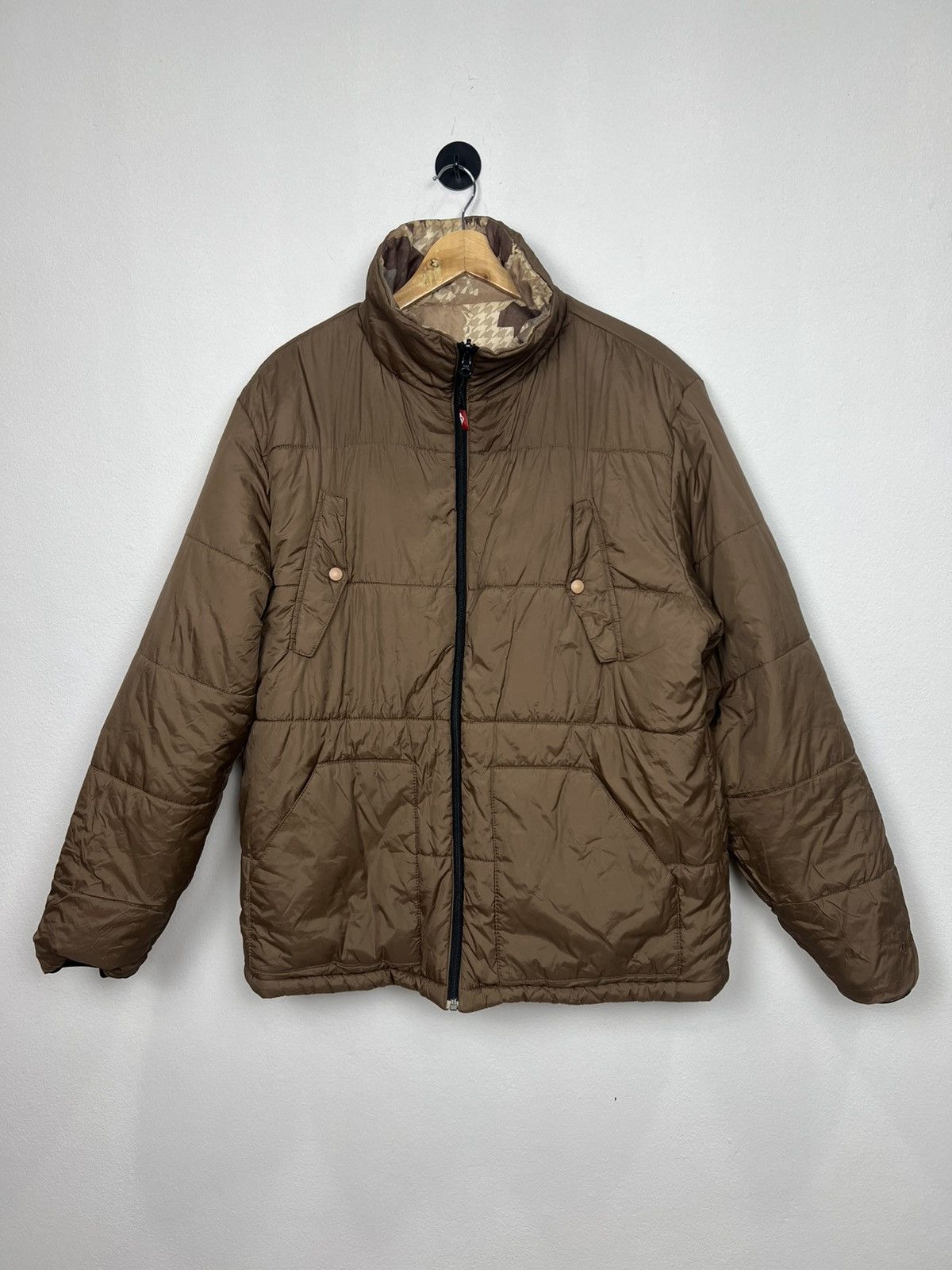 Quicksilver Vintage Quiksilver Japan Reversible Puffer Jacket Size US L / EU 52-54 / 3 - 8 Thumbnail
