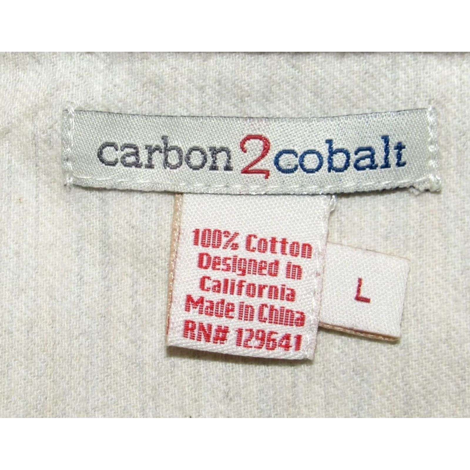 Carbon2Cobalt VINTAGE CARBON2COBALT Oatmeal Long Sleeve Button Down Shirt Large L Size US L / EU 52-54 / 3 - 3 Thumbnail