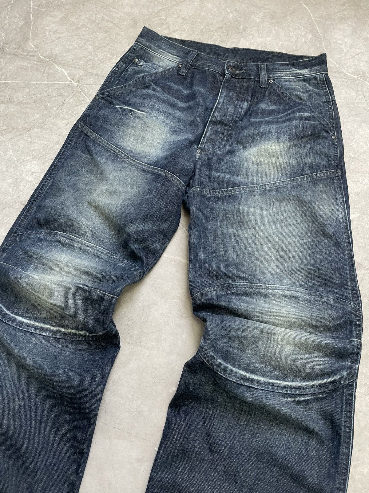 G-Star G star raw washed wide baggy pants y2k margiela style hype Size US 31 - 3 Thumbnail