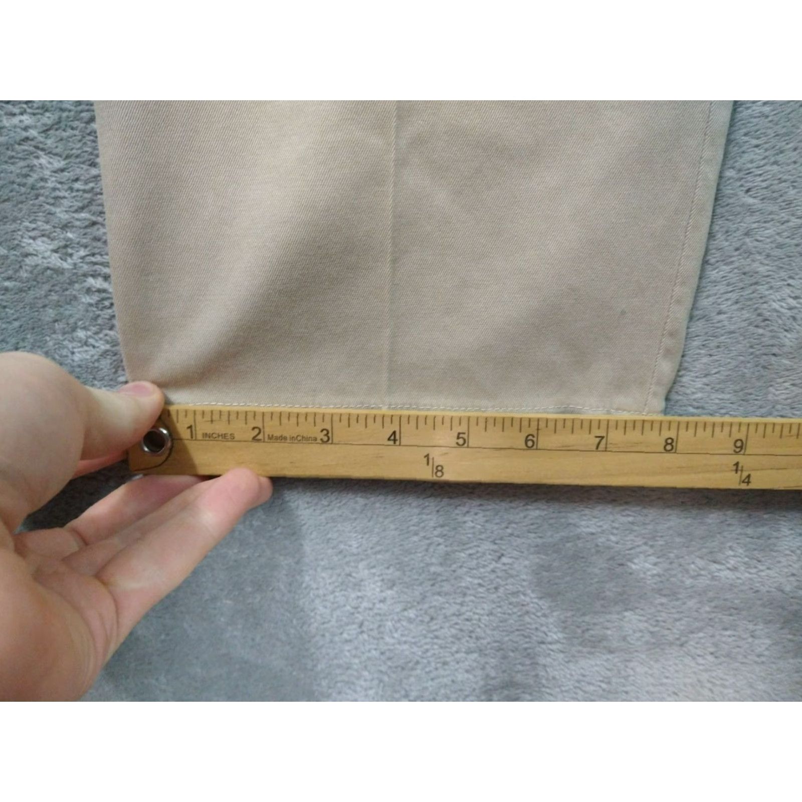 Nordstrom Nordstrom John W. Nordstrom Beige Chino Pants Men 36 Straight Cotton Wrinkle Resistant Easy Care Pockets Flat Front 36x32 Modern City Preppy Mens Size US 36 / EU 52 - 6 Thumbnail