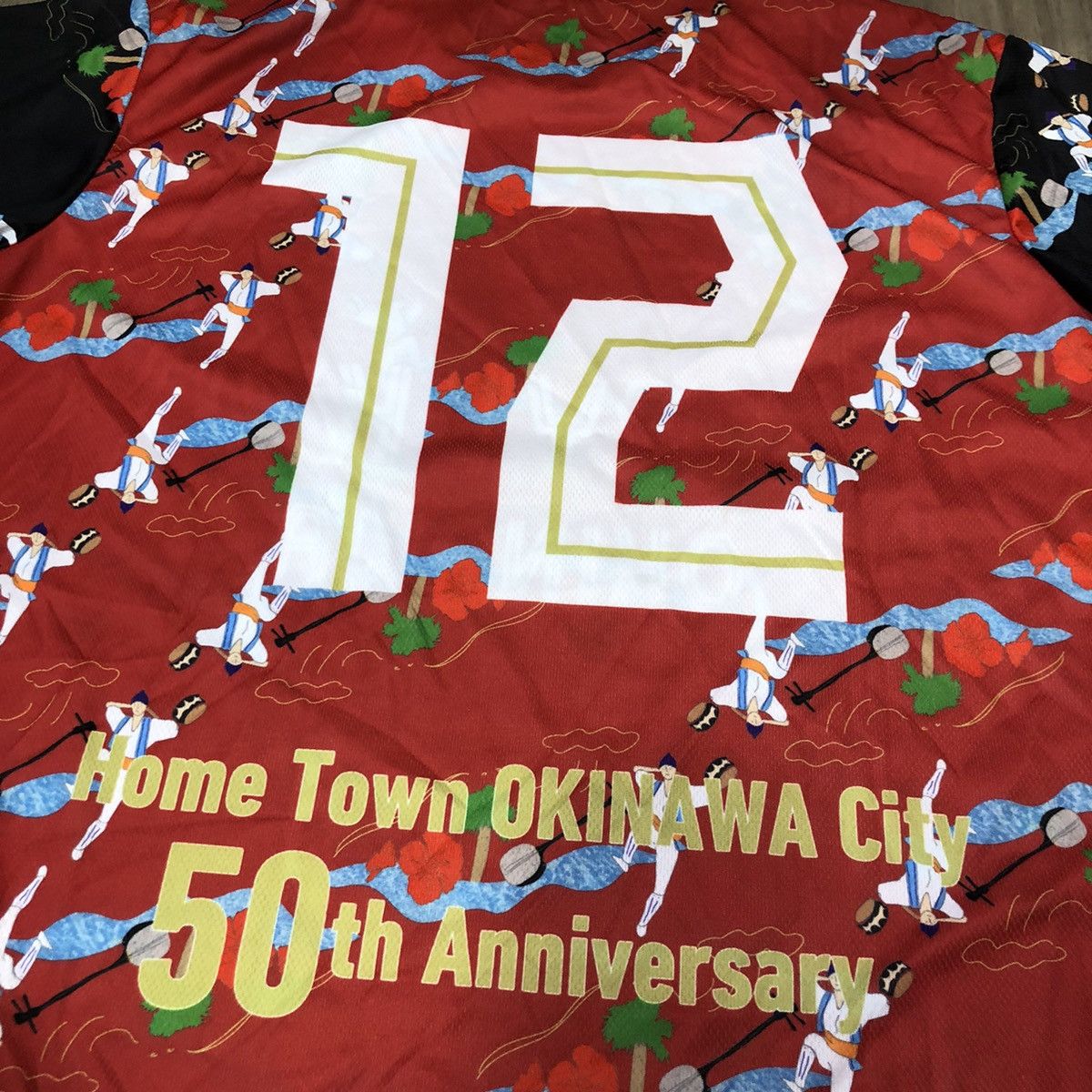 Japanese Brand FC Ryukyu okinawa city 50th anniversary special jersey Size US XL / EU 56 / 4 - 5 Thumbnail
