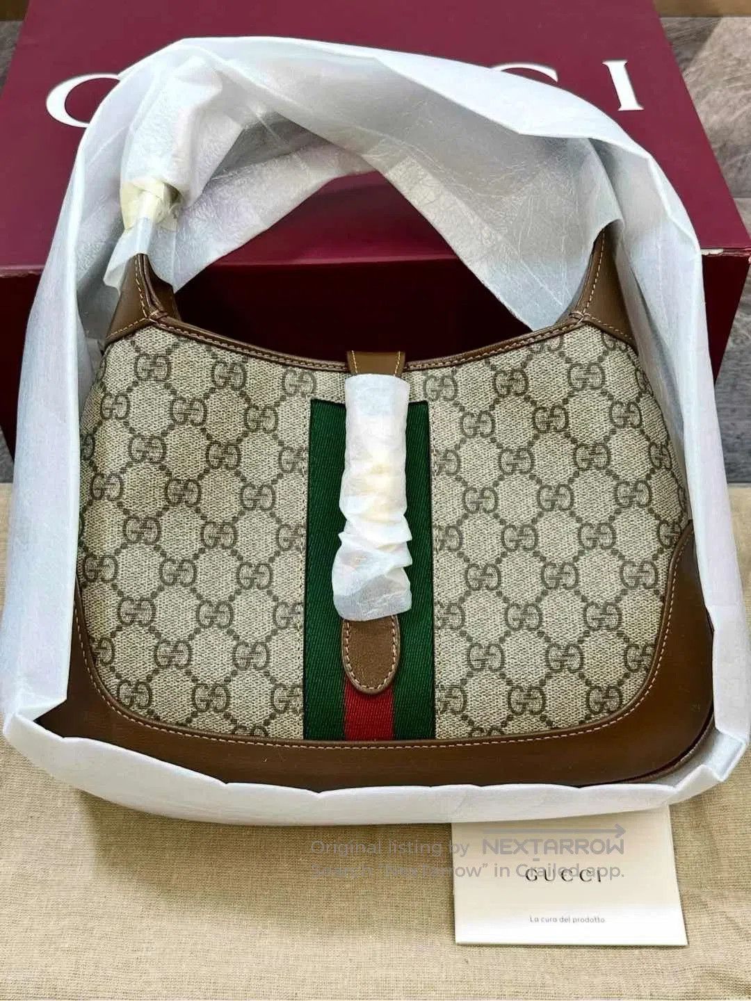 Gucci Gucci Jackie 1961 GG Monogram Bag. Size ONE SIZE - 1 Thumbnail