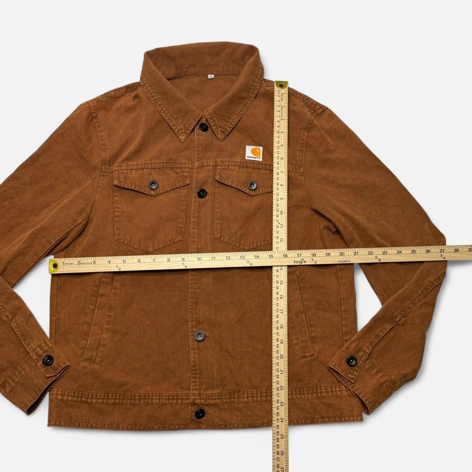 Carhartt Carhartt Brown Canvas Jacket Men’s Small Workwear Trucker Size US S / EU 44-46 / 1 - 6 Thumbnail